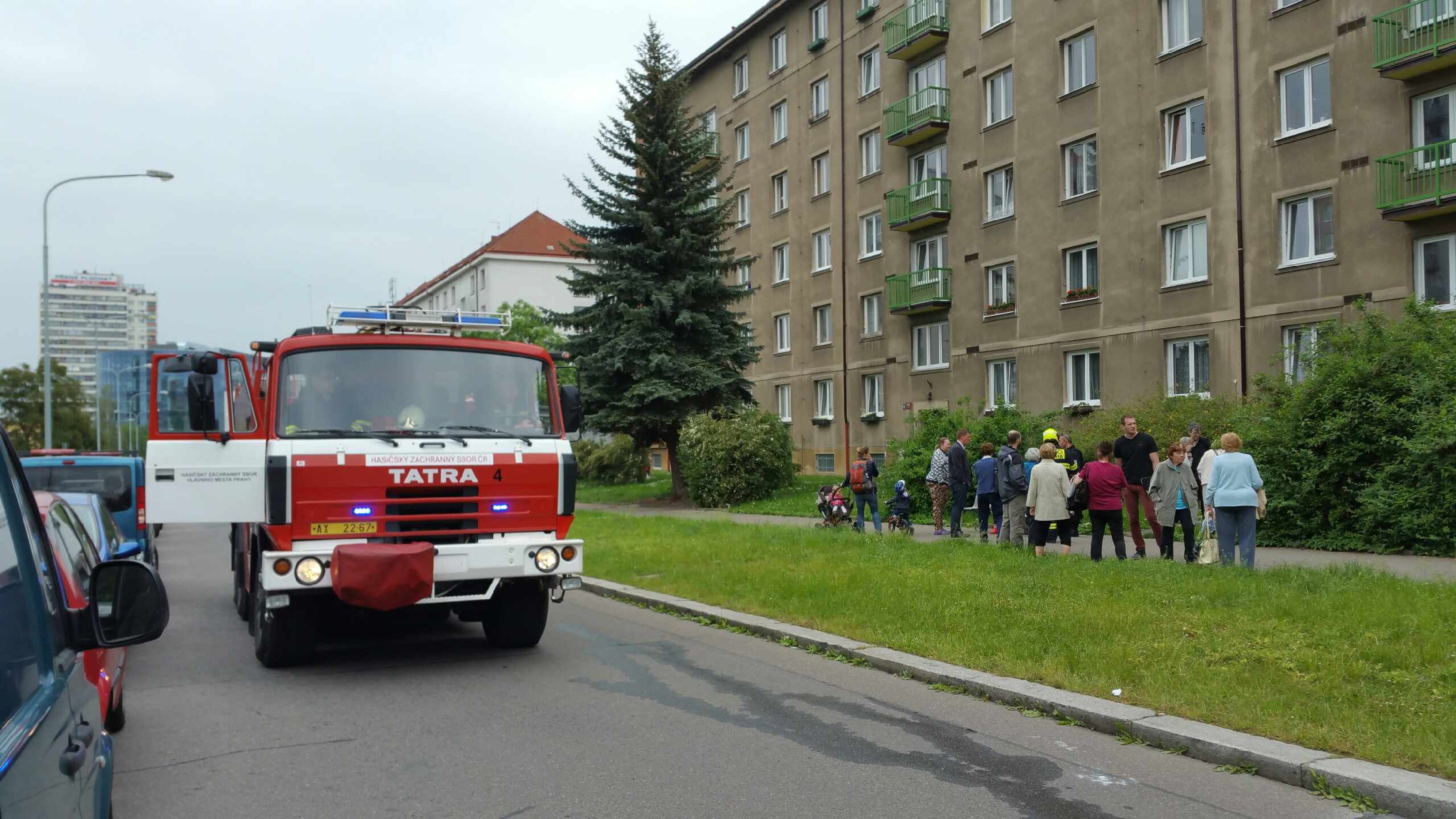 Požár bytu v Michli - 1 - GALERIE: Požár bytu v Michli (11/13)
