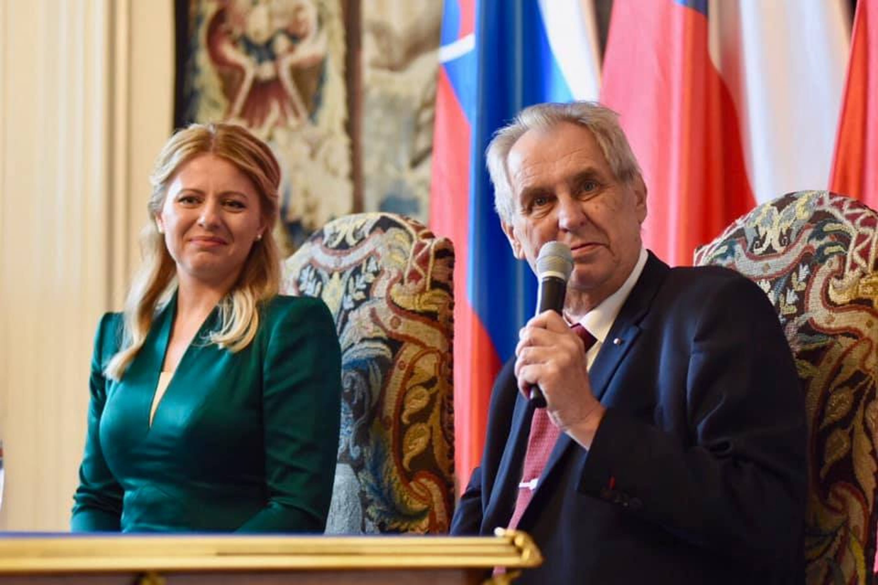 Zuzana Čaputová na Pražském hradě - 1 - GALERIE: Nová slovenská prezidentka v Praze (5/6)