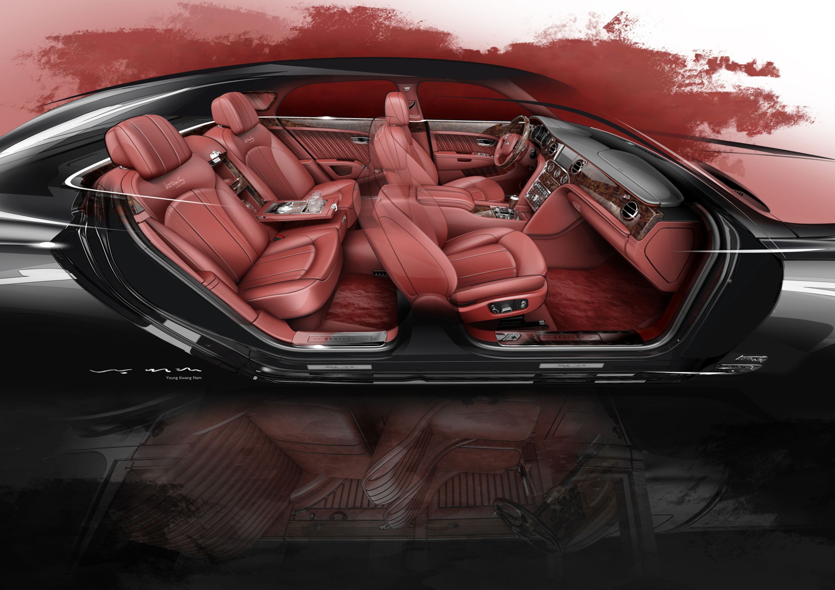 Bentley Mulsanne W.O. Edition by Mulliner - 5 - Fotogalerie: Bentley Mulsanne W.O. a Bentley 8 L z roku 1930 (3/13)