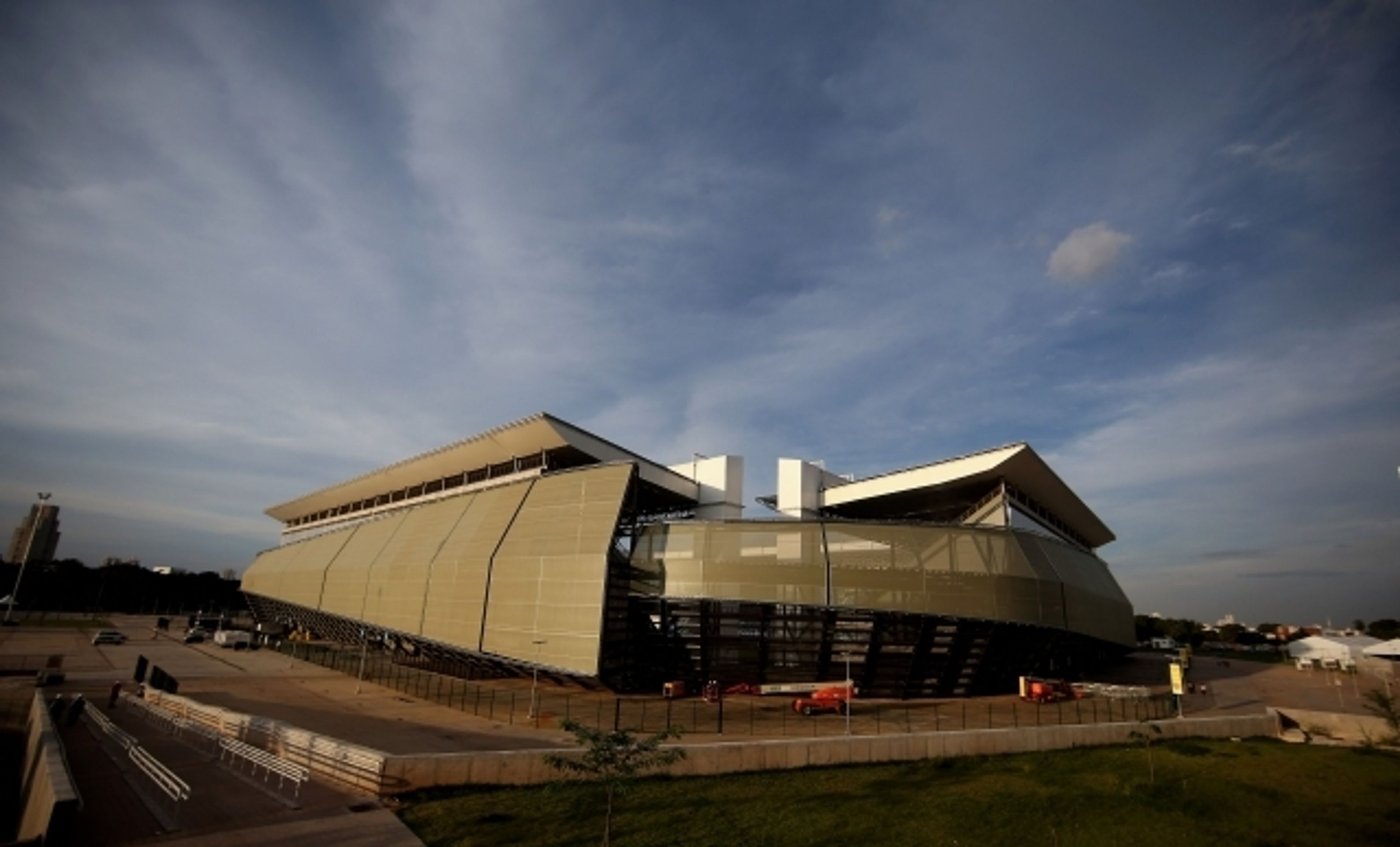 Arena Pantanal, Cuiabá, kapacita 42 968 diváků, domovský stánek třetiligových klubů Cuiabá a Mixto - GALERIE: Stadiony pro fotbalové MS 2014 (19/21)