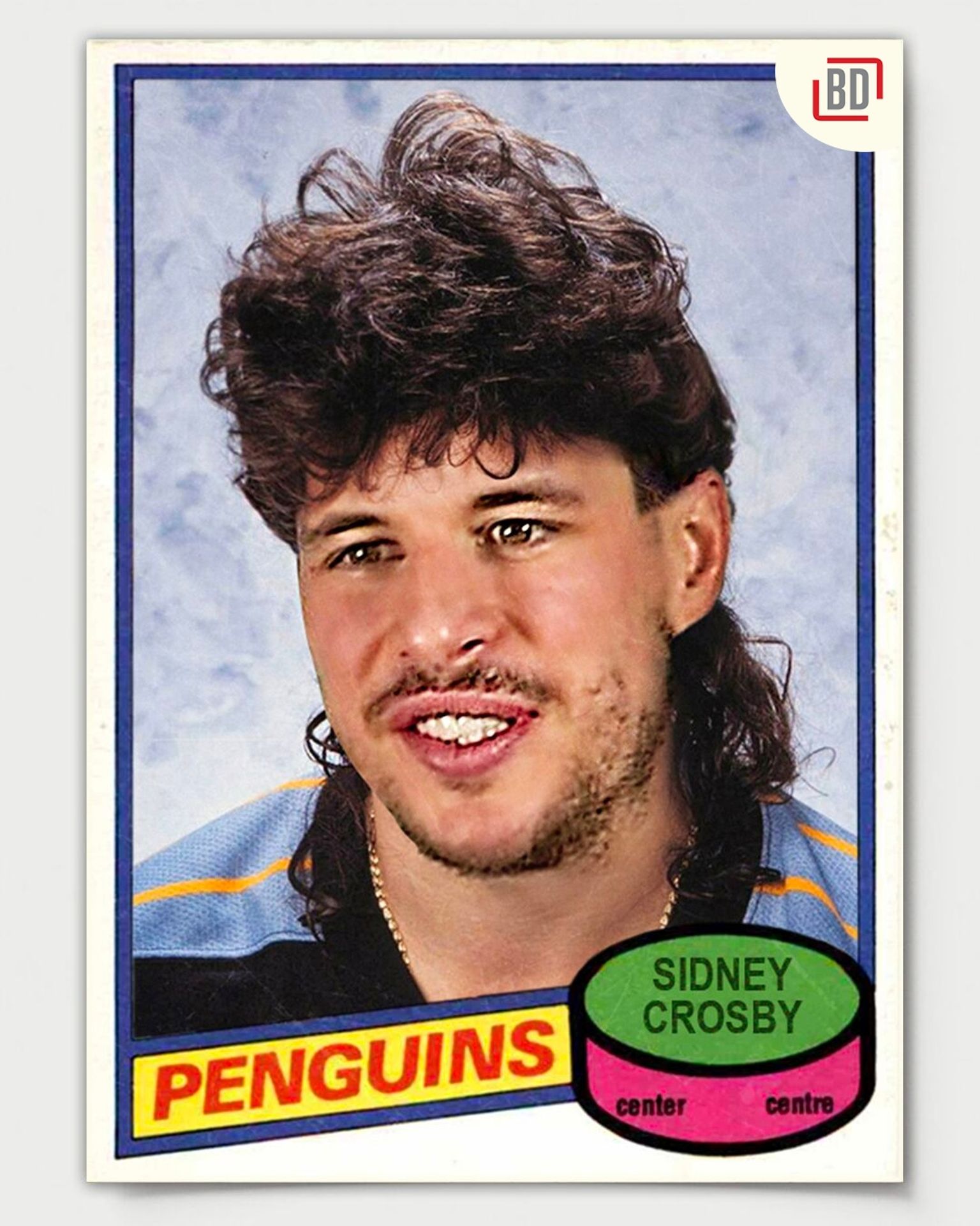 Sidney Crosby - GALERIE: Takhle by vypadaly současné hvězdy v 80. a 90. letech (9/10)