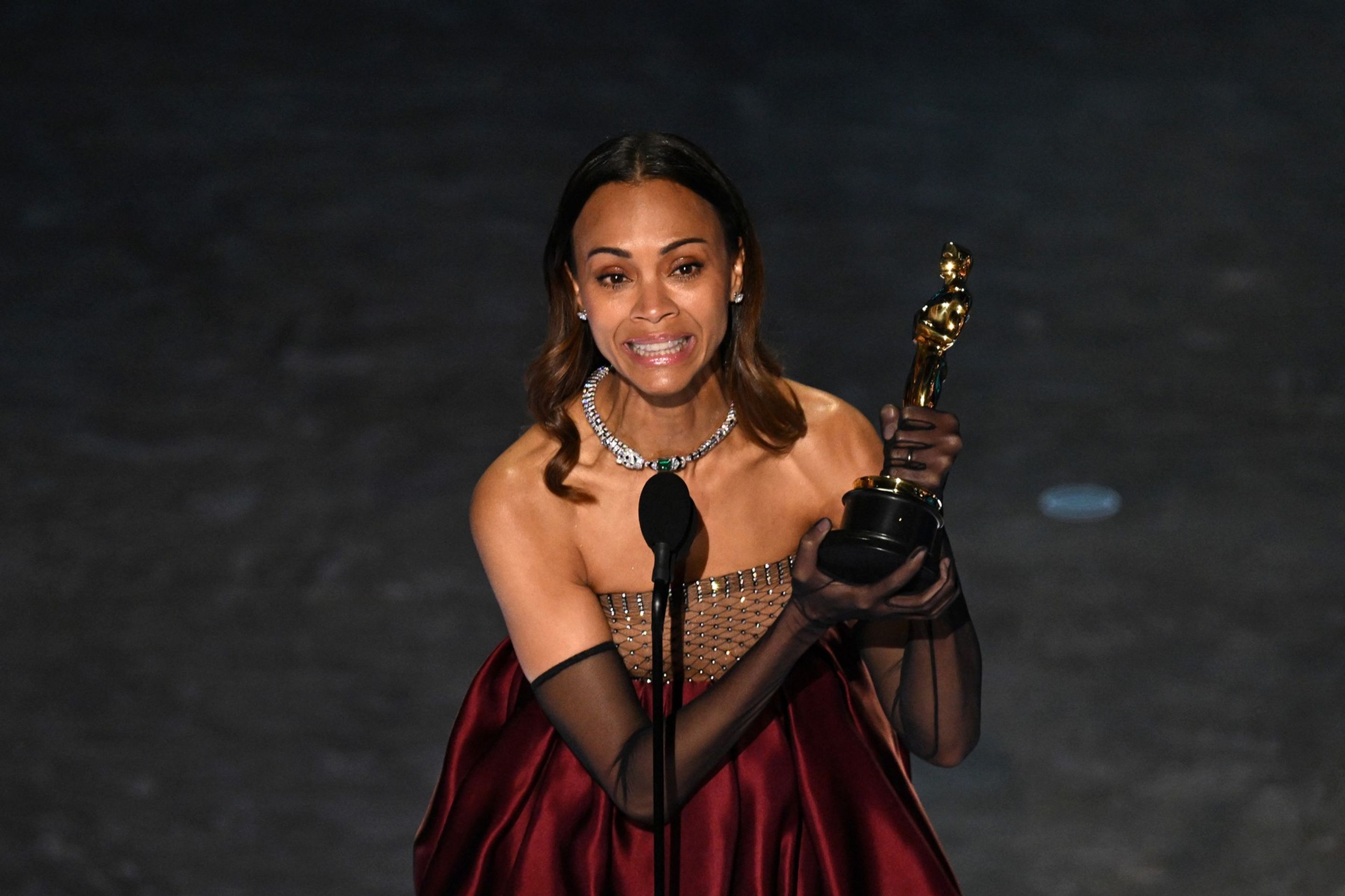 Zoe Saldanová, 2. 3. 2025 Academy Awards - 97. ročník udílení cen americké filmové akademie (2/10)