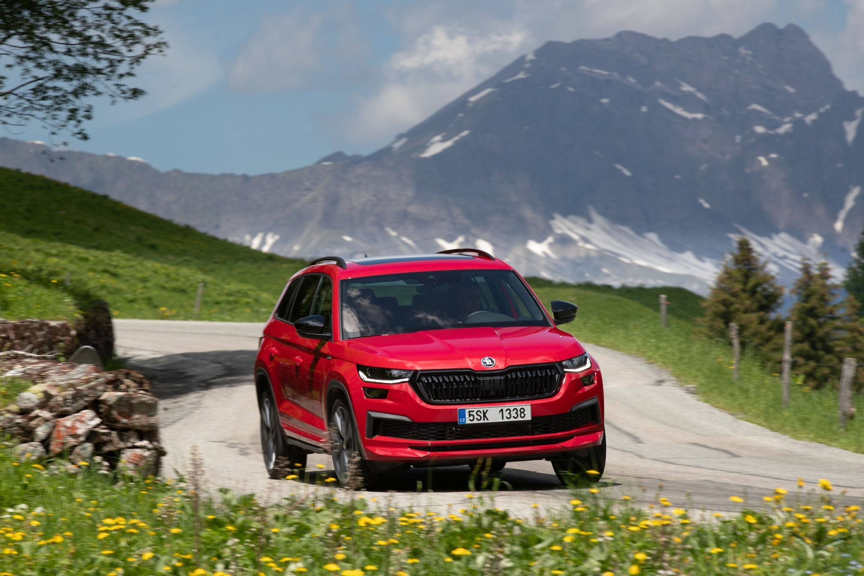 Modernizovaná Škoda Kodiaq - 70 - Fotogalerie: S omlazenou Škodou Kodiaq ve francouzských Alpách (3/26)