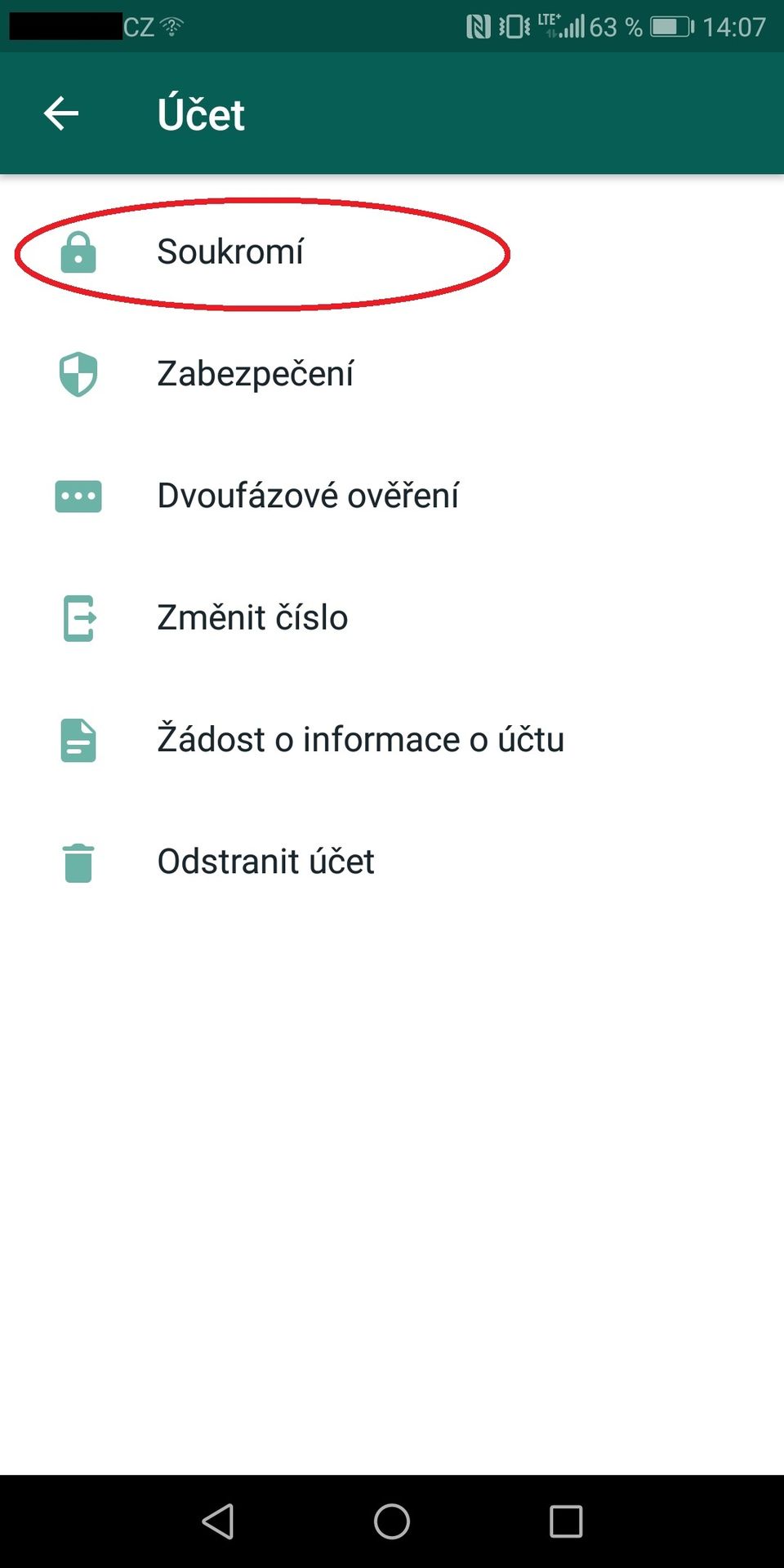 Jak skrýt viditelnost na WhatsApp - 5 - GALERIE: Jak skrýt viditelnost na WhatsApp (4/6)