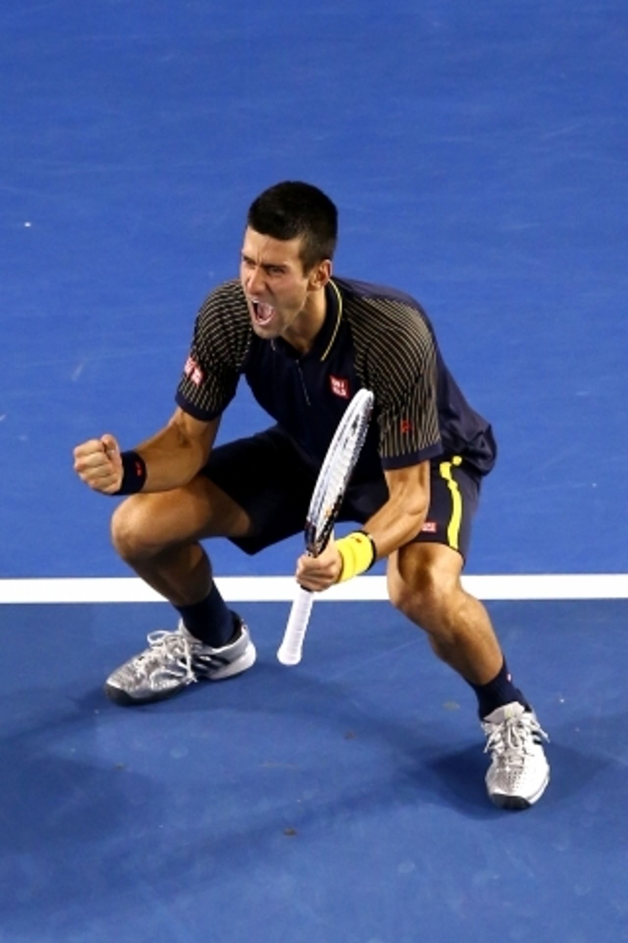 Novak Djokovič vyhrál potřetí v řadě Australian Open - 6 - GALERIE: Djokovič potřetí v řadě triumfuje na Australian Open (8/9)
