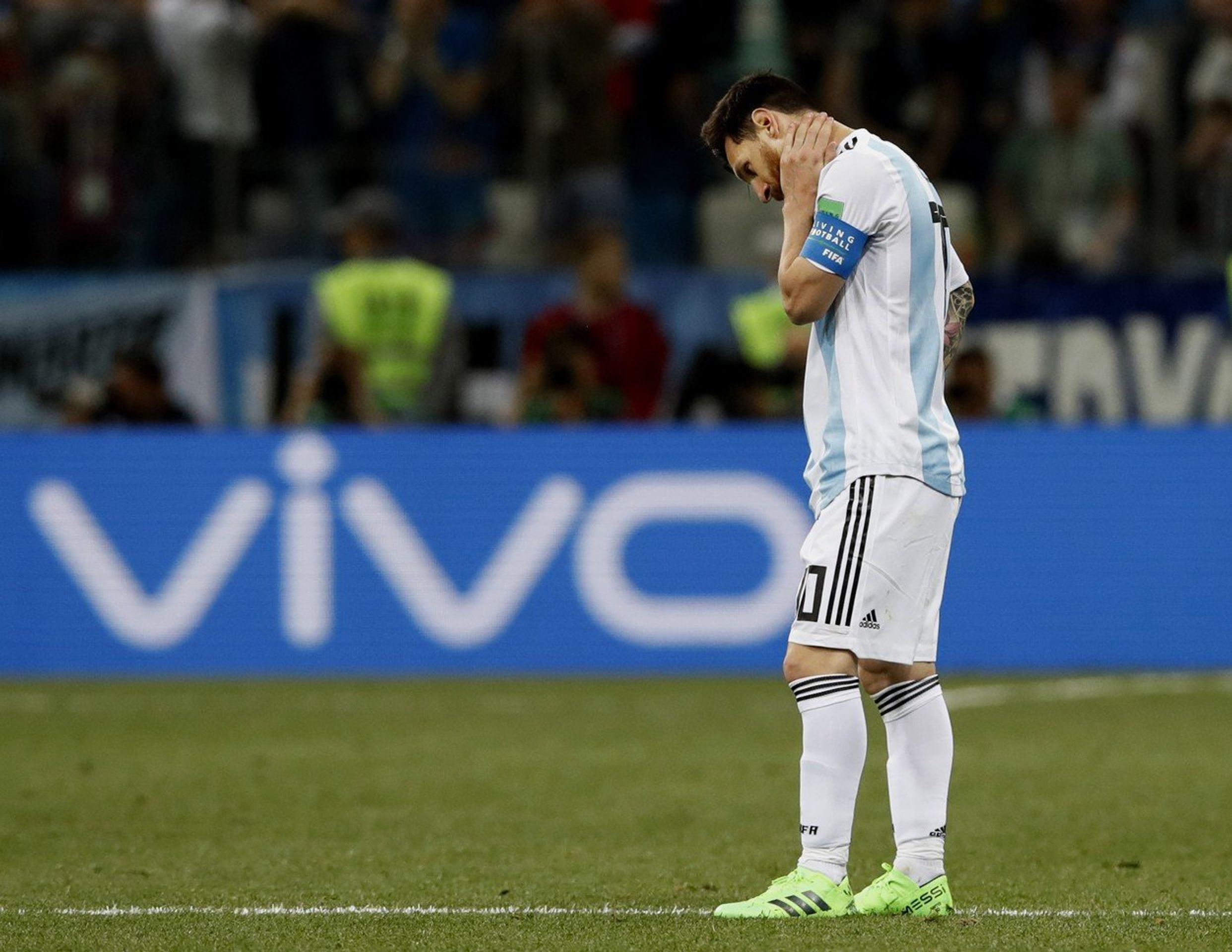 Lionel Messi - GALERIE: Lionel Messi během zápasu proti Chorvatsku (2/4)