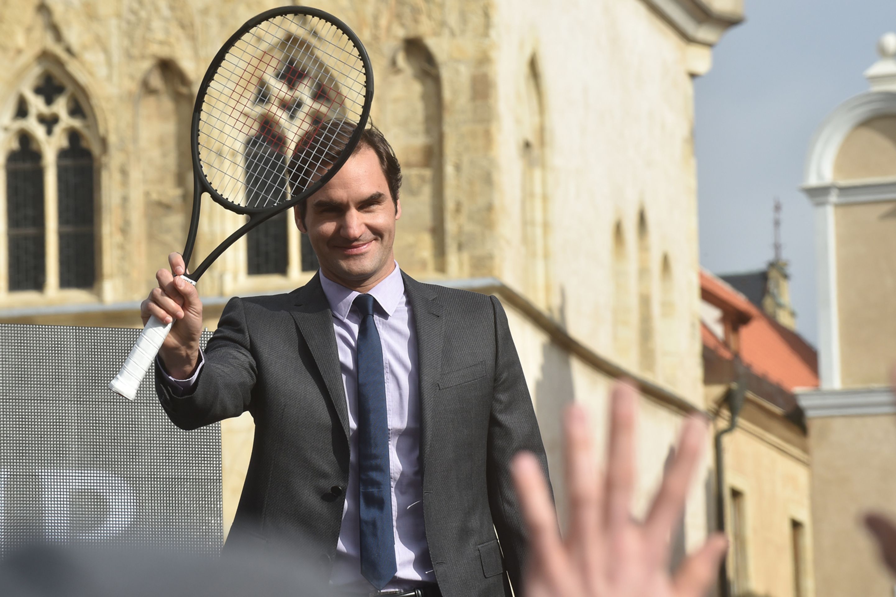 Roger Federer v Praze - 3 - GALERIE: Tenista Roger Federer přijel do Prahy (9/11)