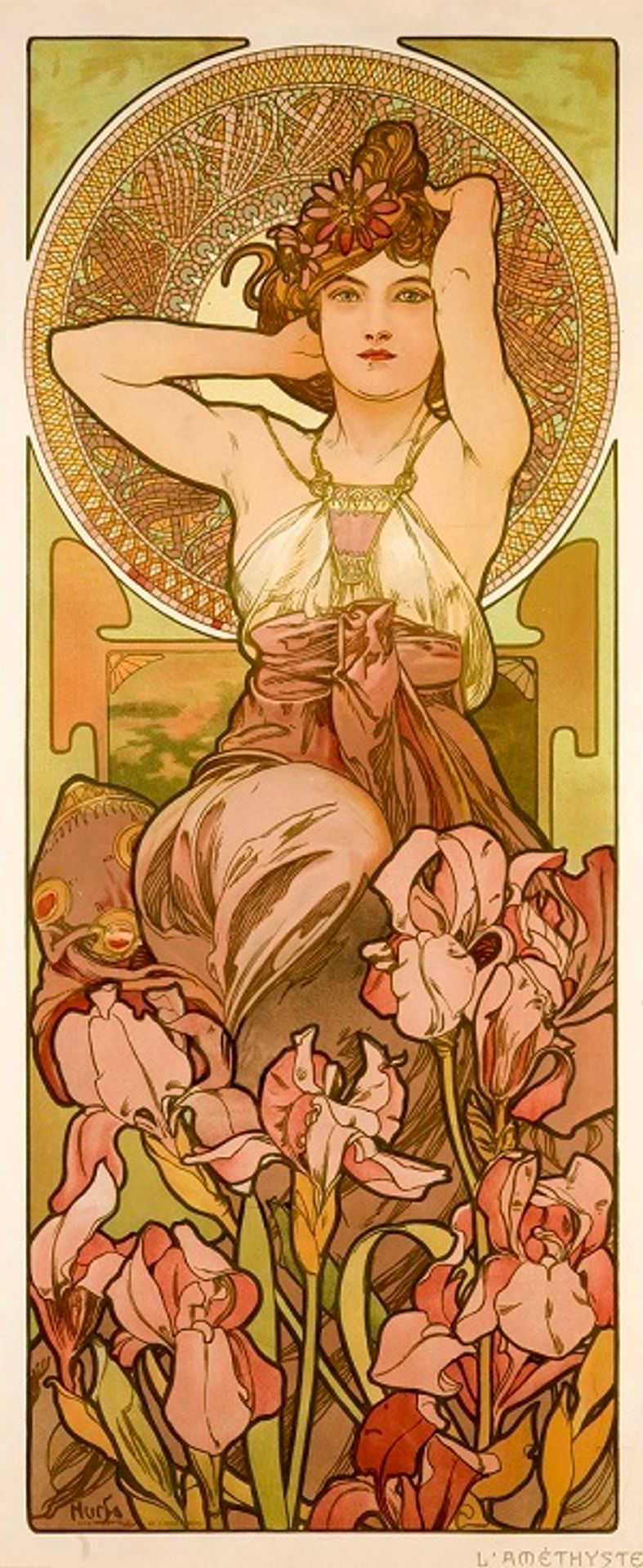 Alfons Mucha - plakáty - 6 - GALERIE: Výstava unikátní sbírky plakátů Alfonse Muchy (3/7)