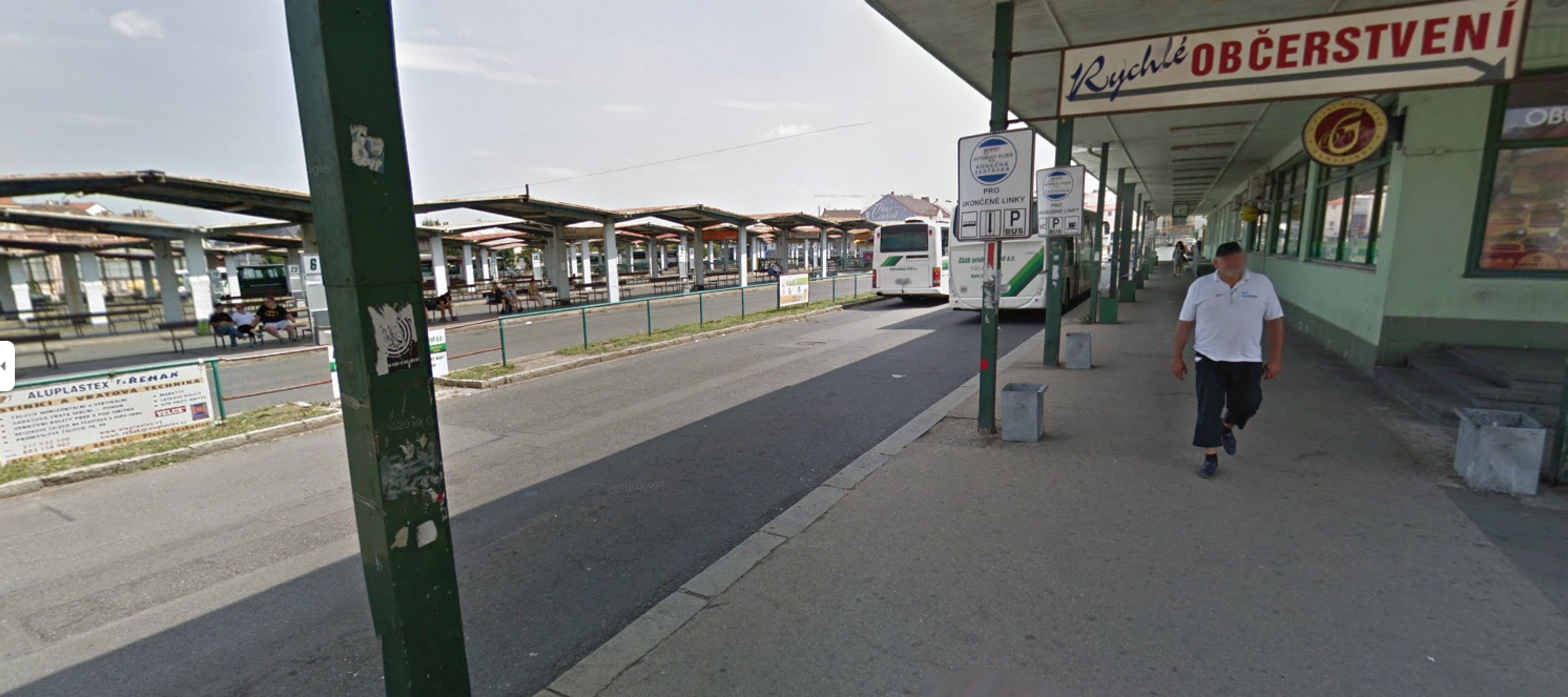 CAN Autobusové nádraží v Plzni - Ošklivé zastávky (3/15)