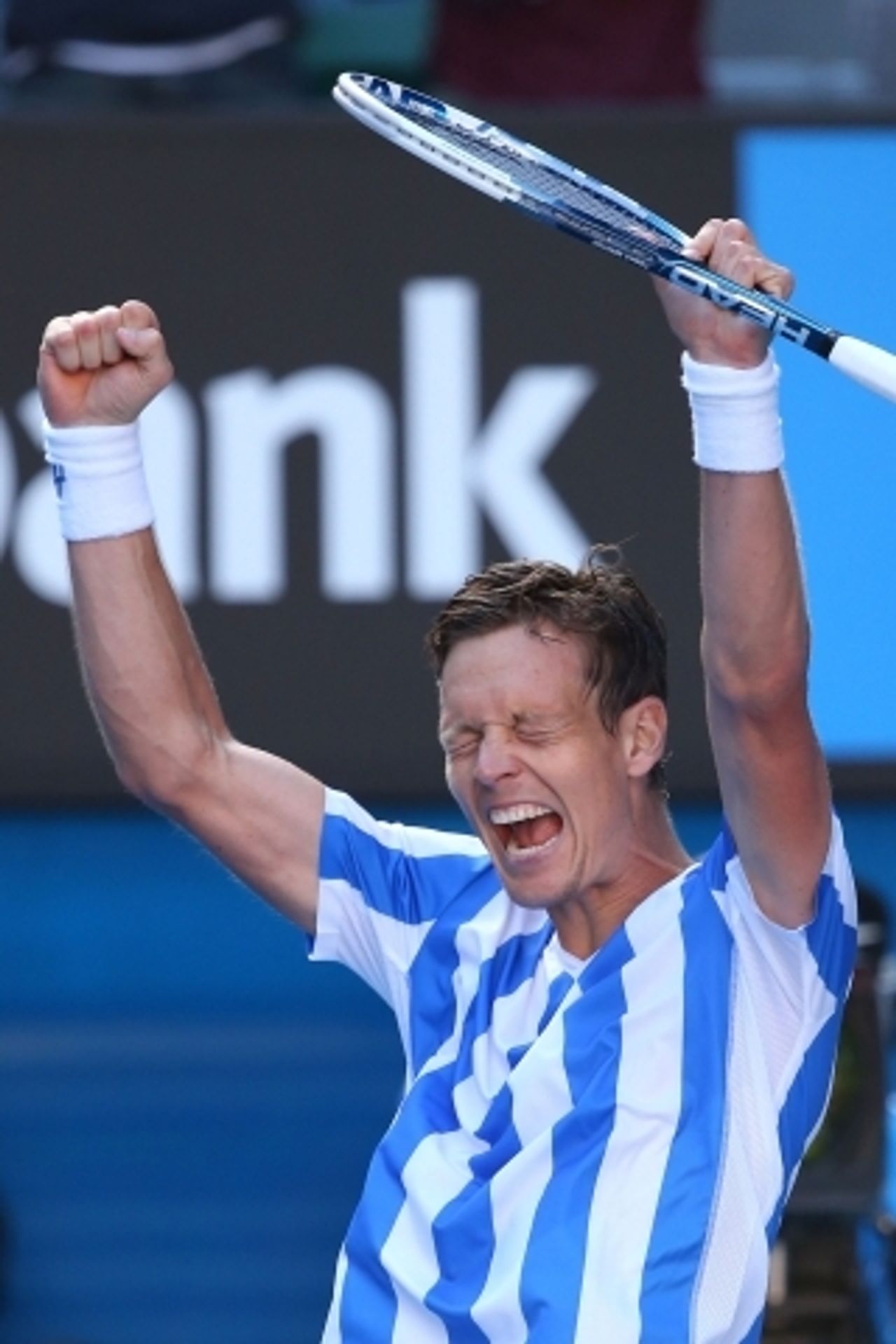 Tomáš Berdych postoupil do semifinále Australian Open - 7 - GALERIE: Tomáš Berdych postoupil do semifinále Australian Open (5/11)