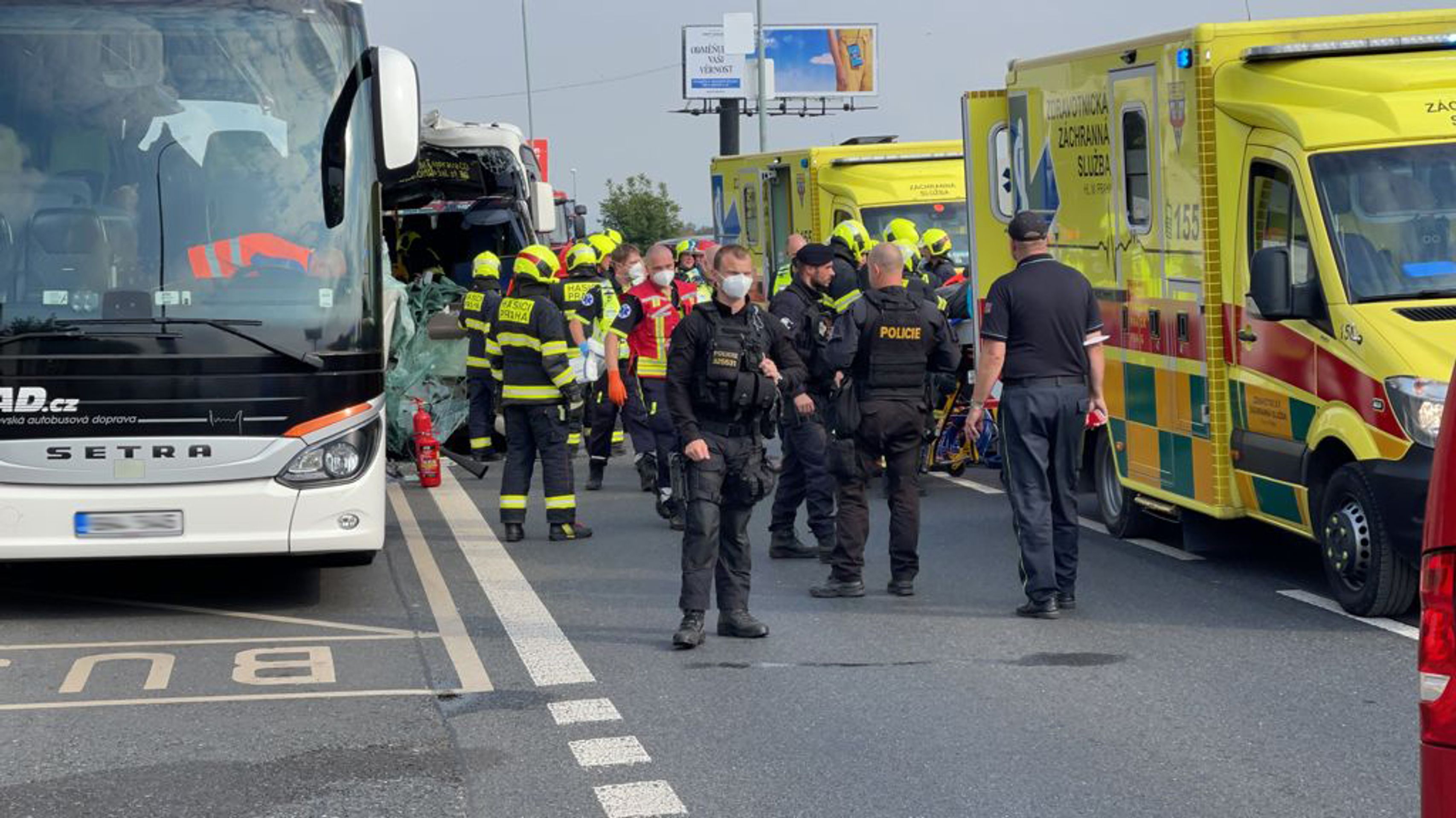 Nehoda na Barrandově (3) - Nehoda autobusu (4/21)