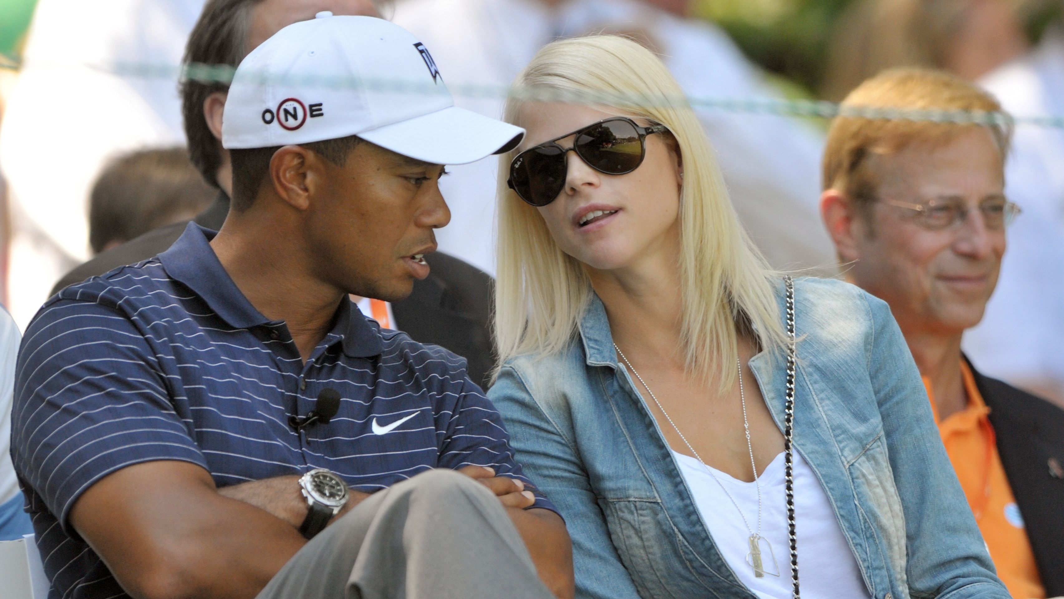 Tiger Woods a Elin Nordegren - GALERIE: Černí sportovci a jejich bílé ženy (9/10)