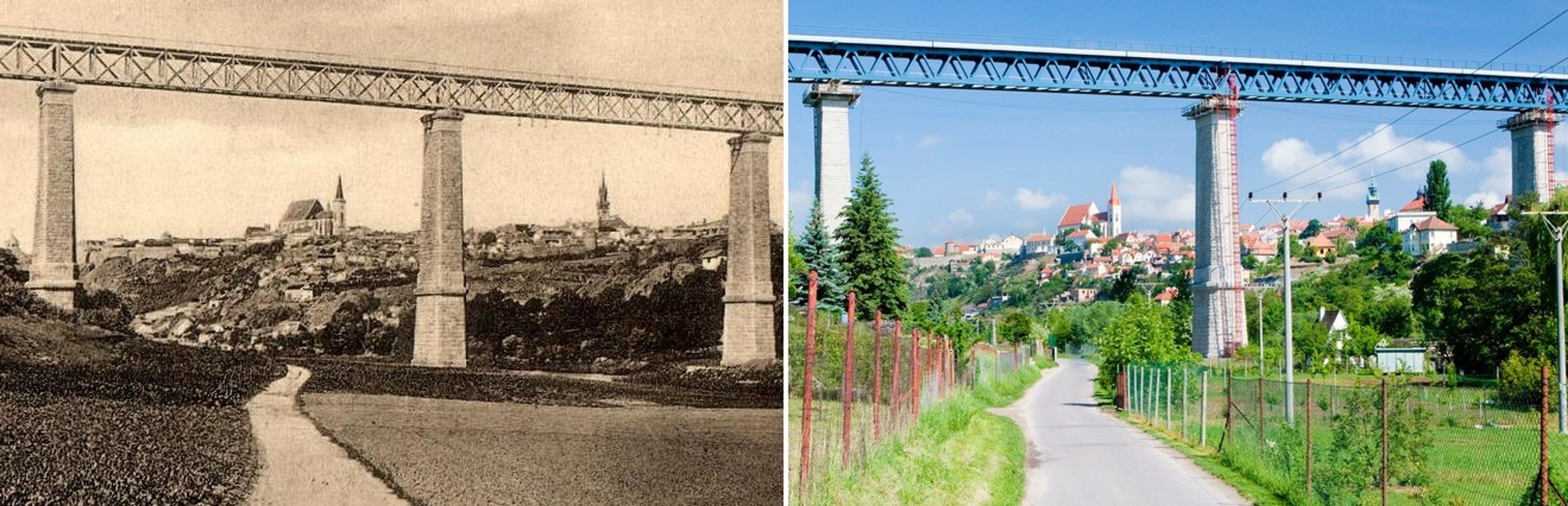Historické obrázky - Znojmo - GALERIE: Jihomoravský kraj dříve a dnes (22/22)