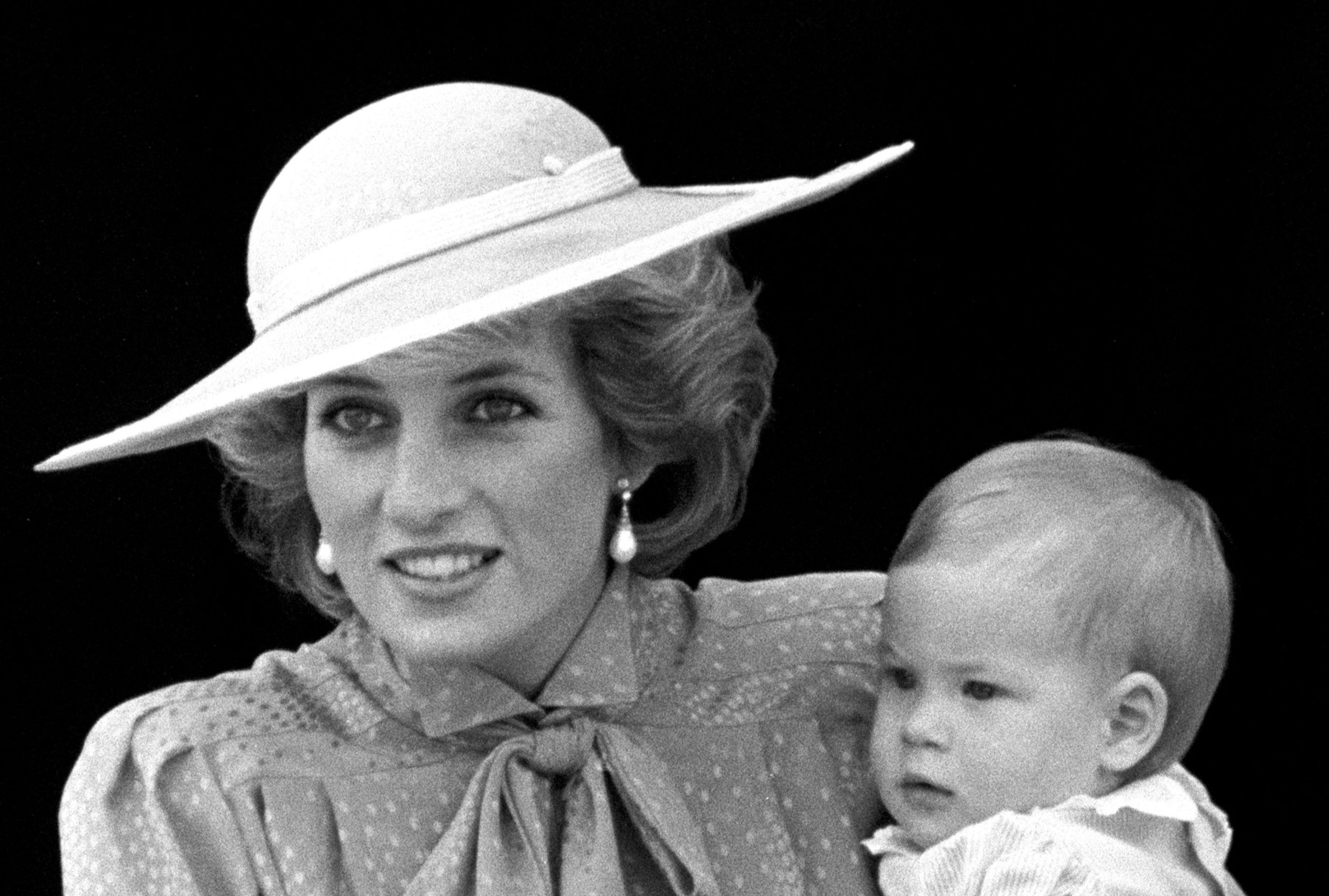 Princezna Diana s princem Harrym, 1985 - Princezna Diana (8/16)