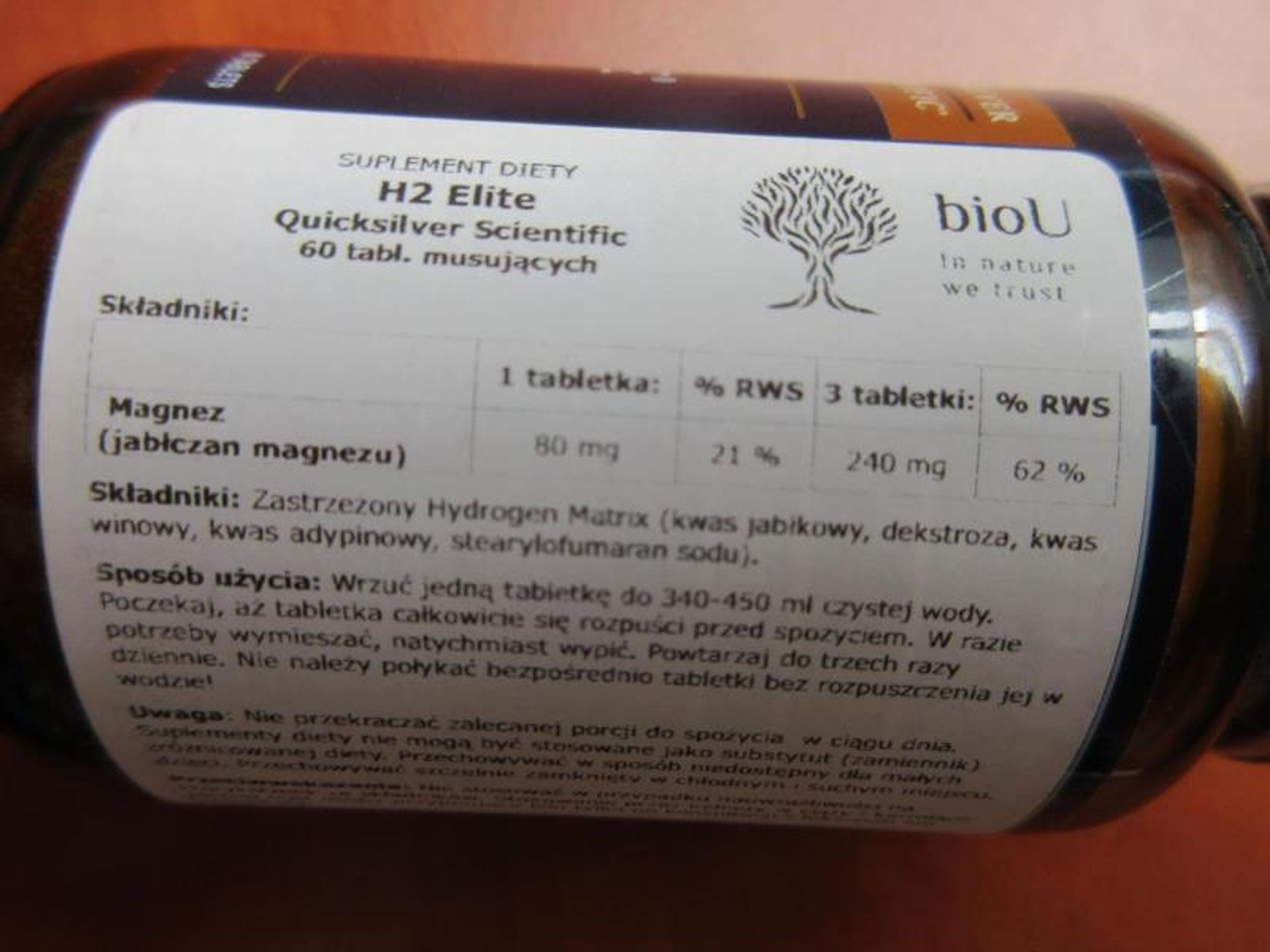 Nebezpečný potravinový doplněk H2 Elite (3) - Zdraví nebezpečné a nevyhovující potravinové doplňky (4/11)