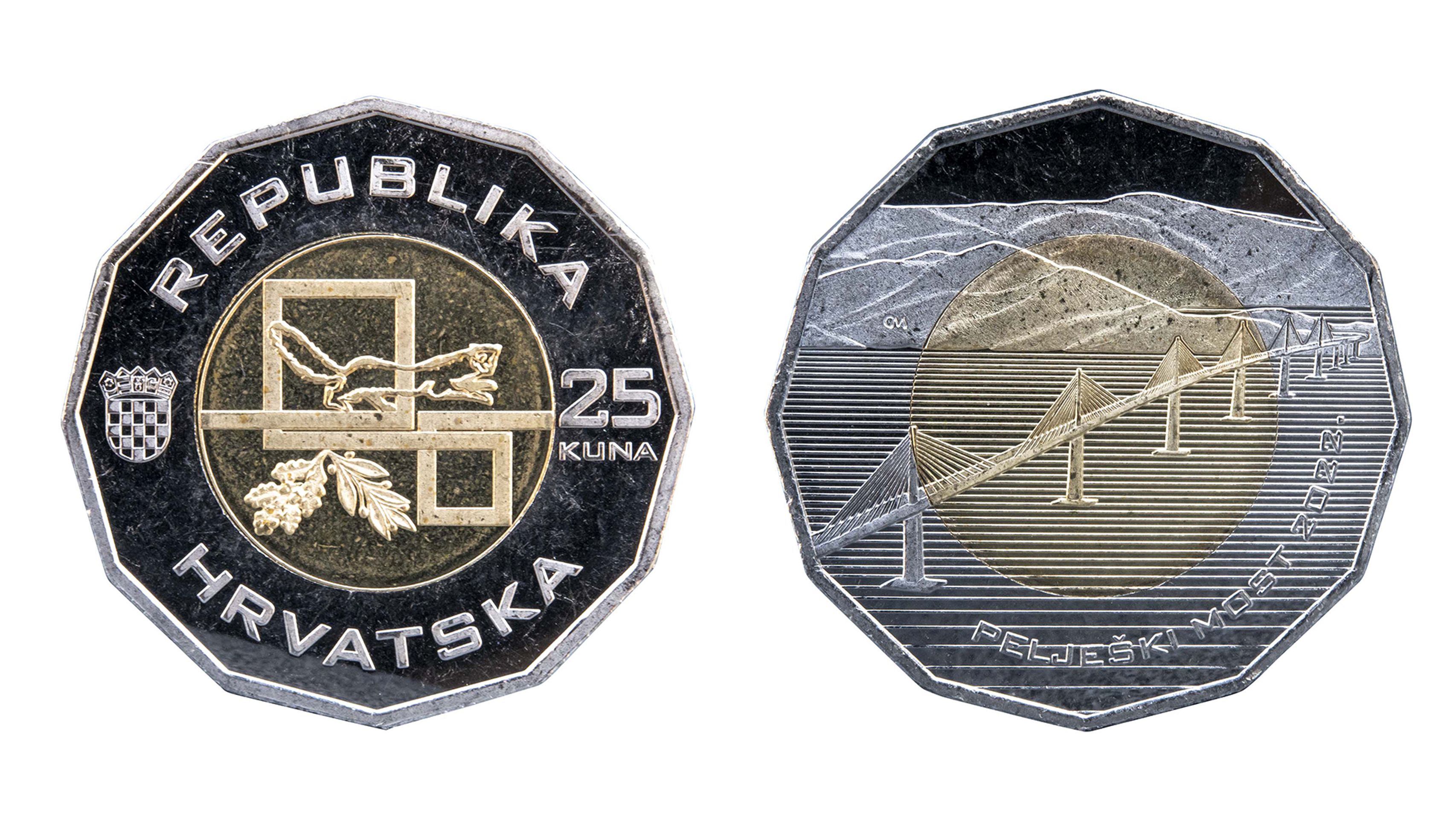 25 kun - mince z roku 2022 - Vzácné mince (4/4)