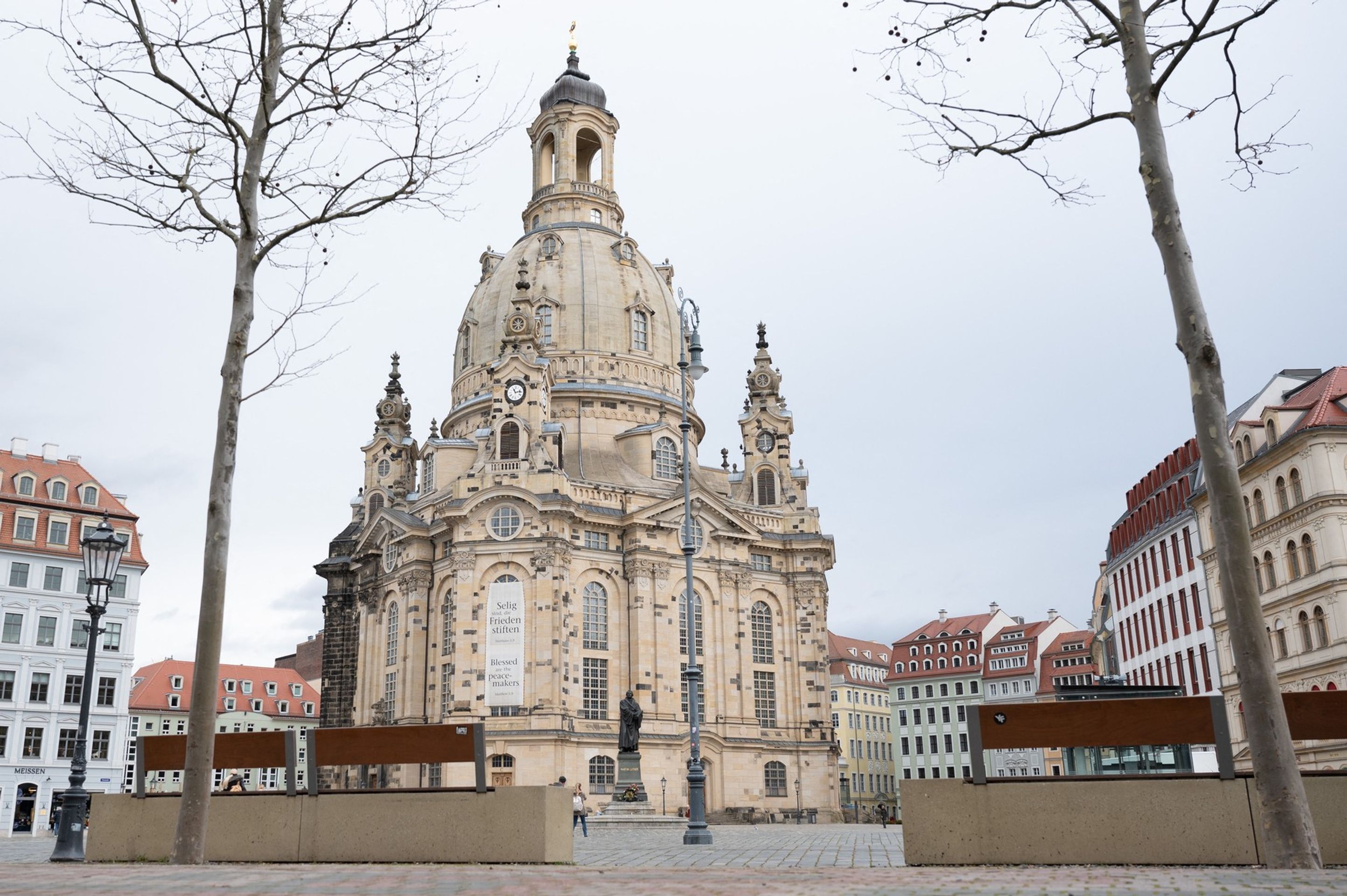 Frauenkirche - Drážďany - Zajímavá místa v Německu (13/13)