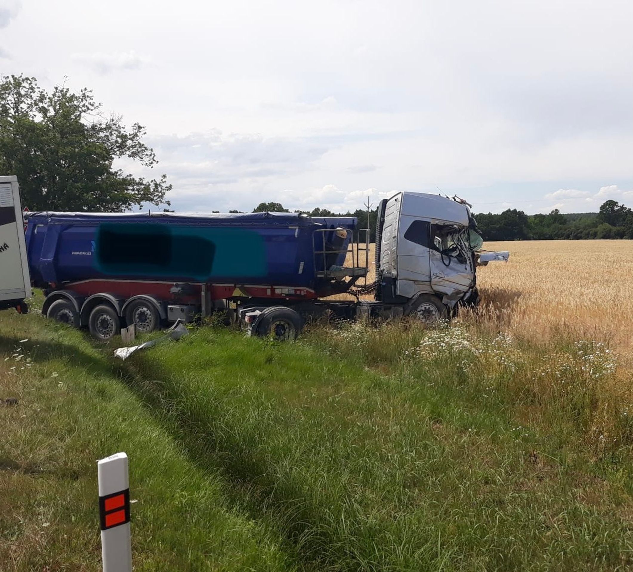 Tragická dopravní nehoda (4) - Tragická dopravní nehoda mezi Třeboní a Lišovem (3/4)