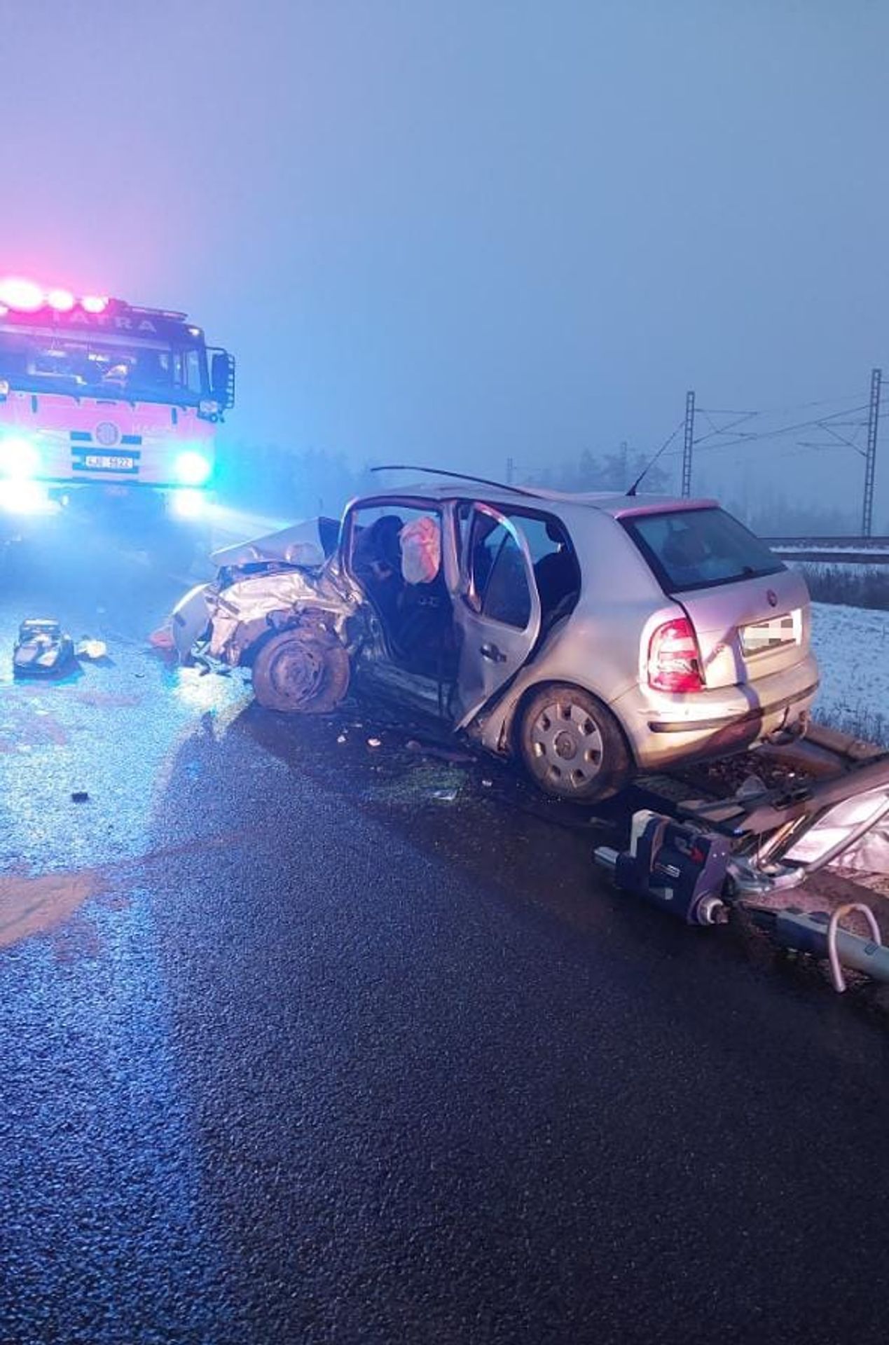 Dopravní nehoda u Ořechova - Dopravní kolaps na D1 (5/11)
