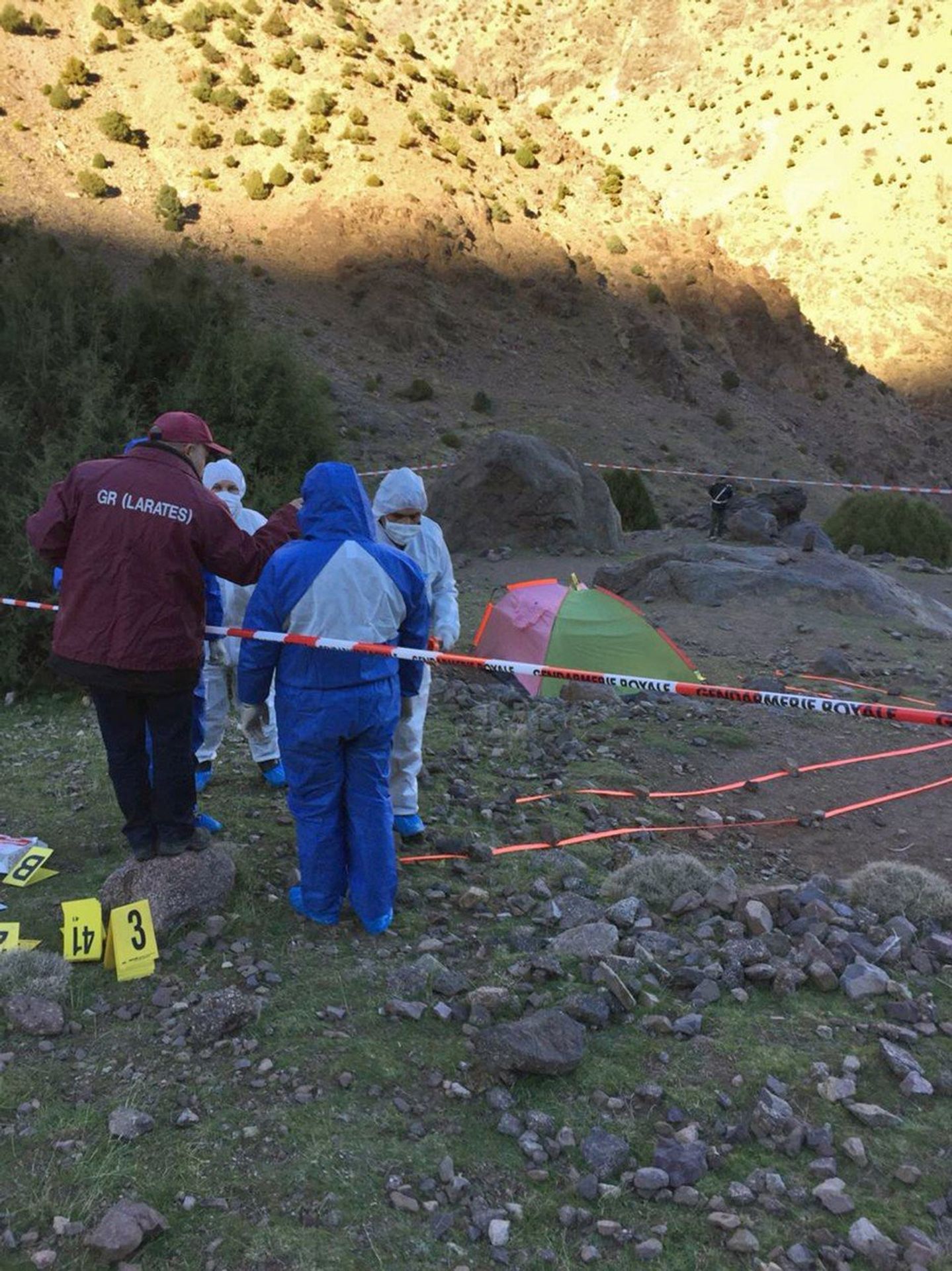Podezřelí muži z vraždy dvou studentek nalezených v marockém pohoří - GALERIE: Podezřelí muži z vraždy dvou studentek nalezených v marockém pohoří (4/5)