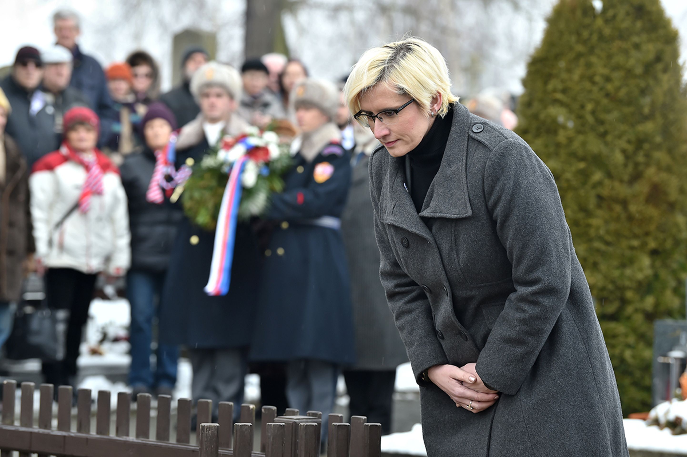Uctění památky Tomáše Garriqua Masaryka - Karla Šlechtová - GALERIE: Uctění památky Tomáše Garriqua Masaryka (25/27)