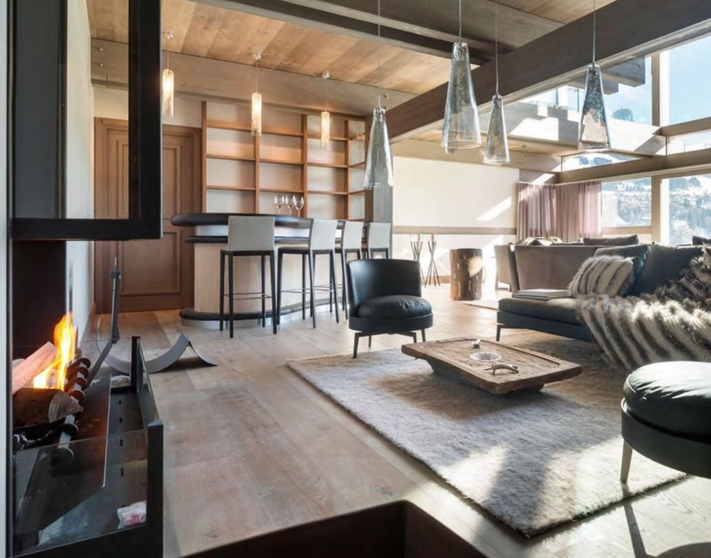 Luxusní horská chata v Megeve - 8 - GALERIE: Luxusní horská chata v Megeve (9/9)