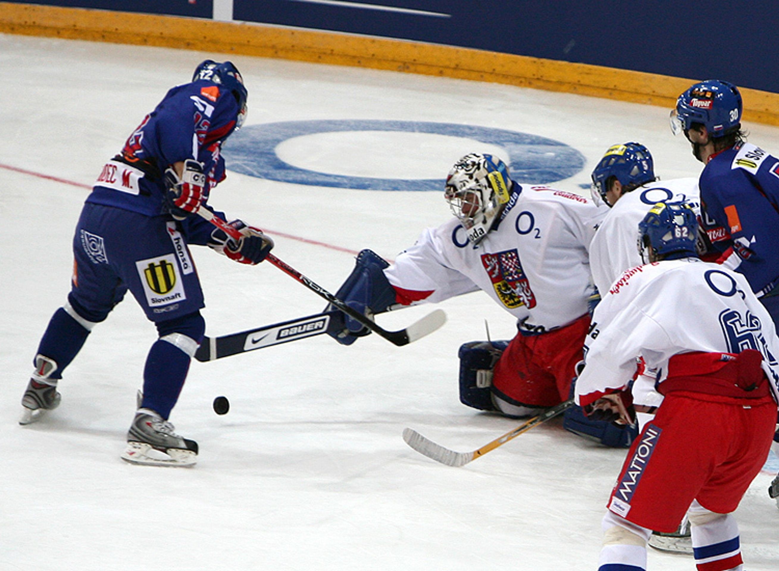 Česká republika - Slovensko - Češi podlehli Slovensku v prodloužení (3/6)