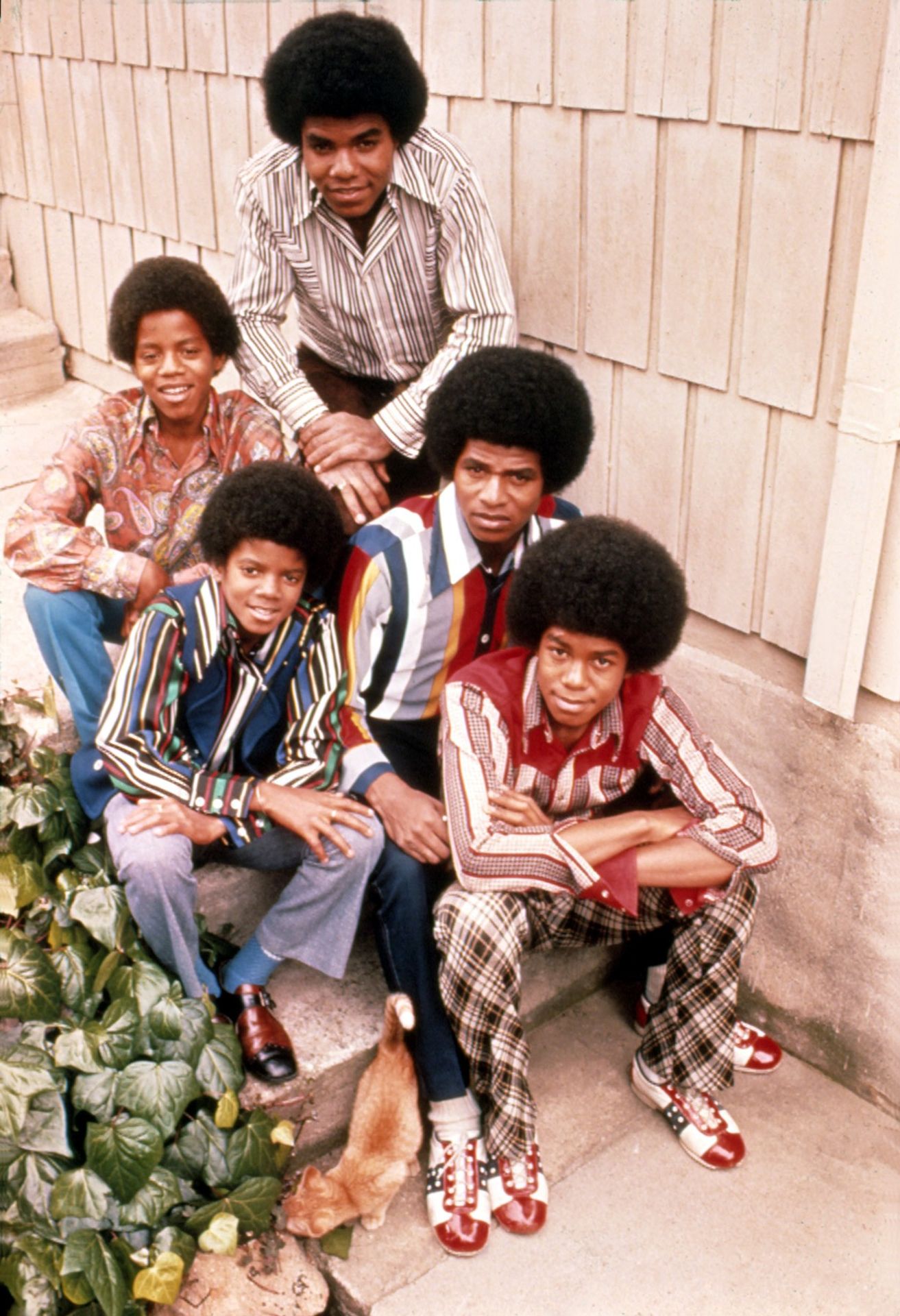 Bratři Jacksonovi v kapele Jackson five, 1970 - Tito Jackson (4/5)