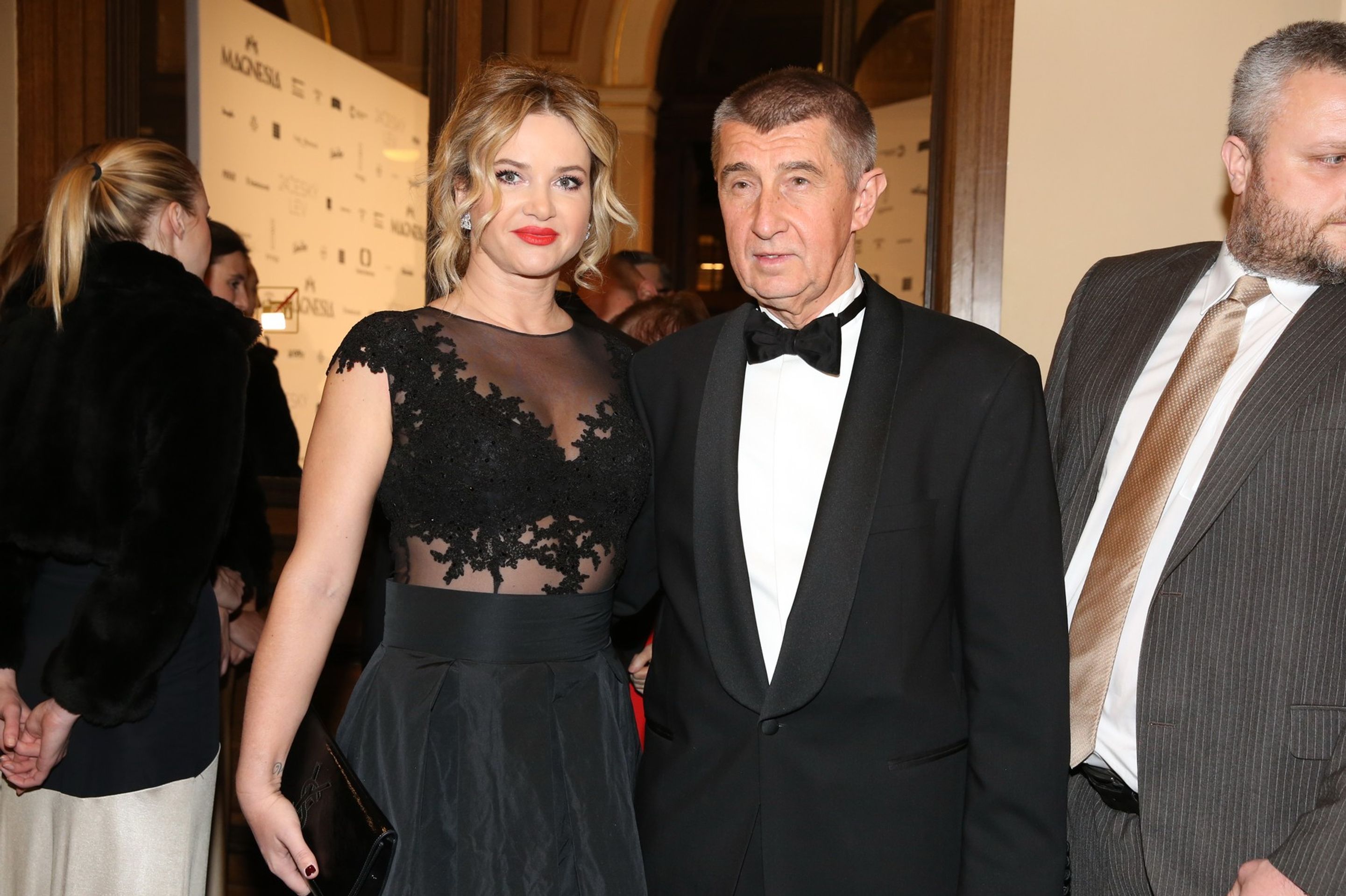 Andrej Babiš a Monika Babišová, 4. 3. 2017 galavečer Český lev 2017 - Andrej Babiš a Monika Babišová (1/21)