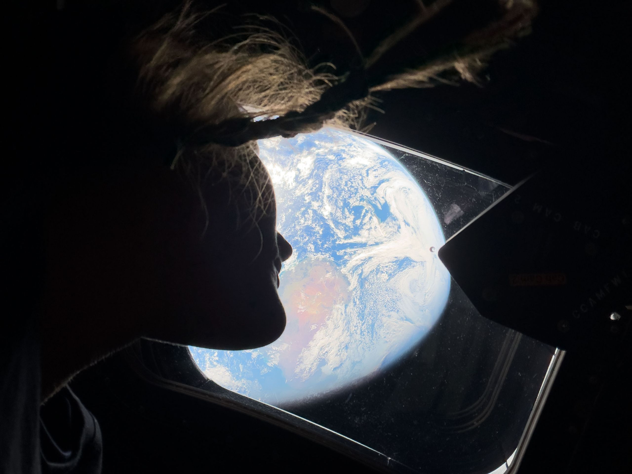 Christina H Kochová na palubě lodi Orion - Fotografie z vesmíru (2/4)