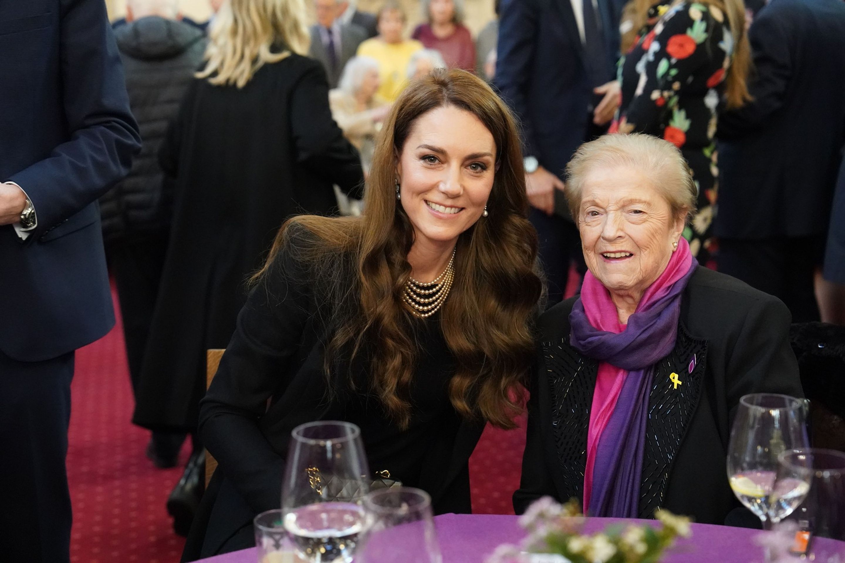 Kate na akci k Mezinárodnímu dni památky obětí holocaustu, 27. 1. 2025 (4) - Kate na akci k Mezinárodnímu dni památky obětí holocaustu (4/6)