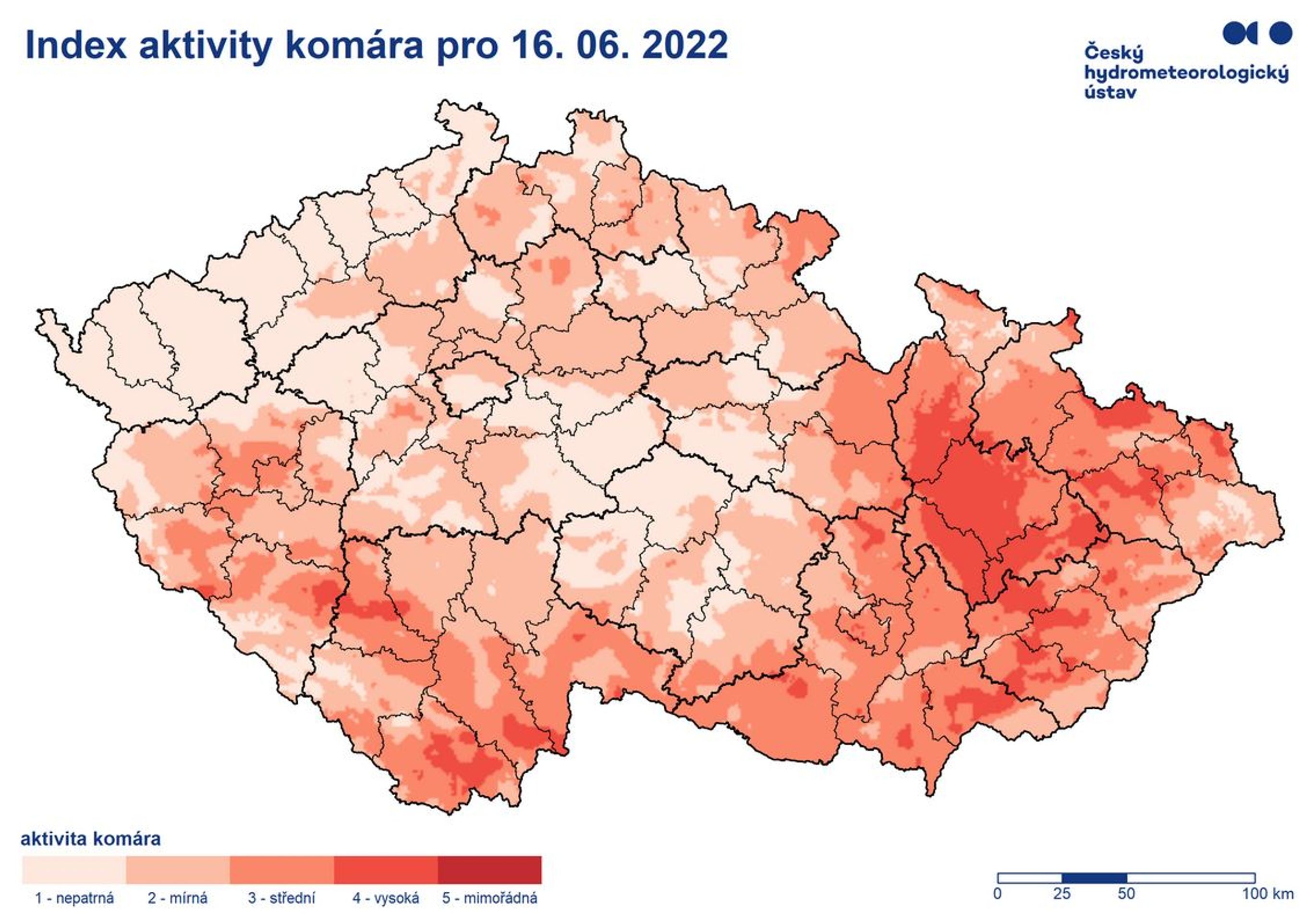Aktivita komárů - Aktivita komárů (1/3)