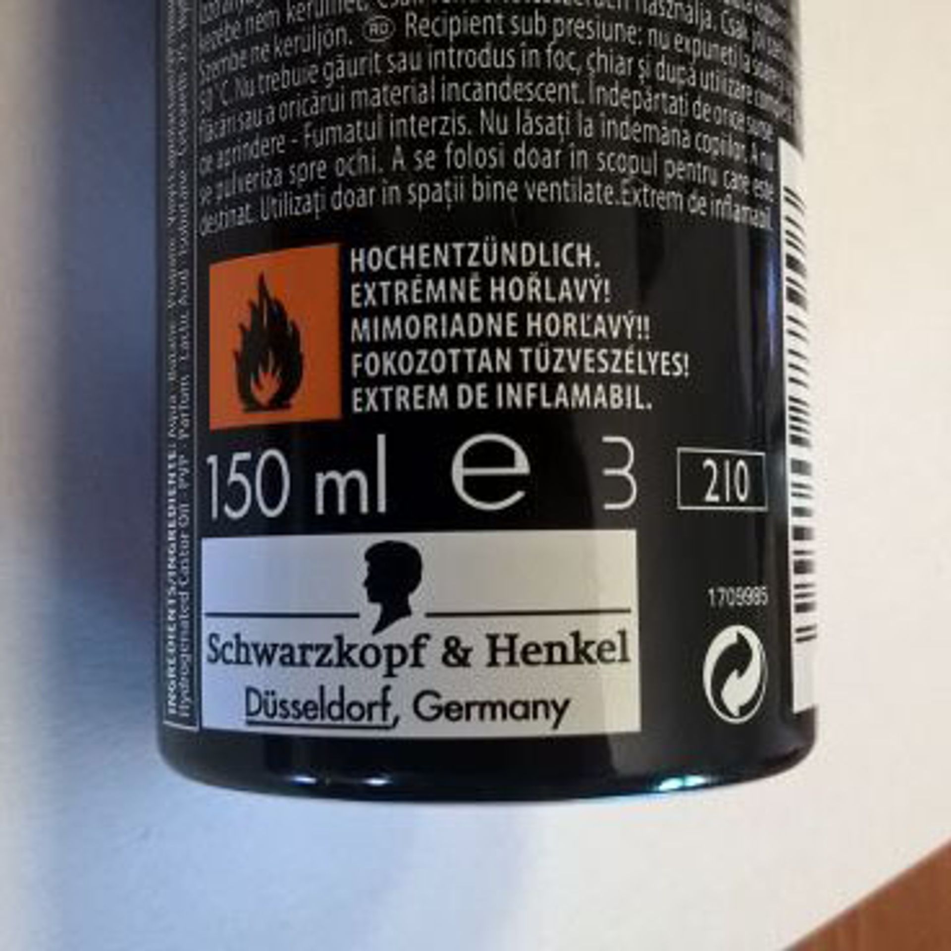 Schwarzkopf Pěna do vlasů Taft (2) - Zdraví nebezpečná kosmetika (2/20)
