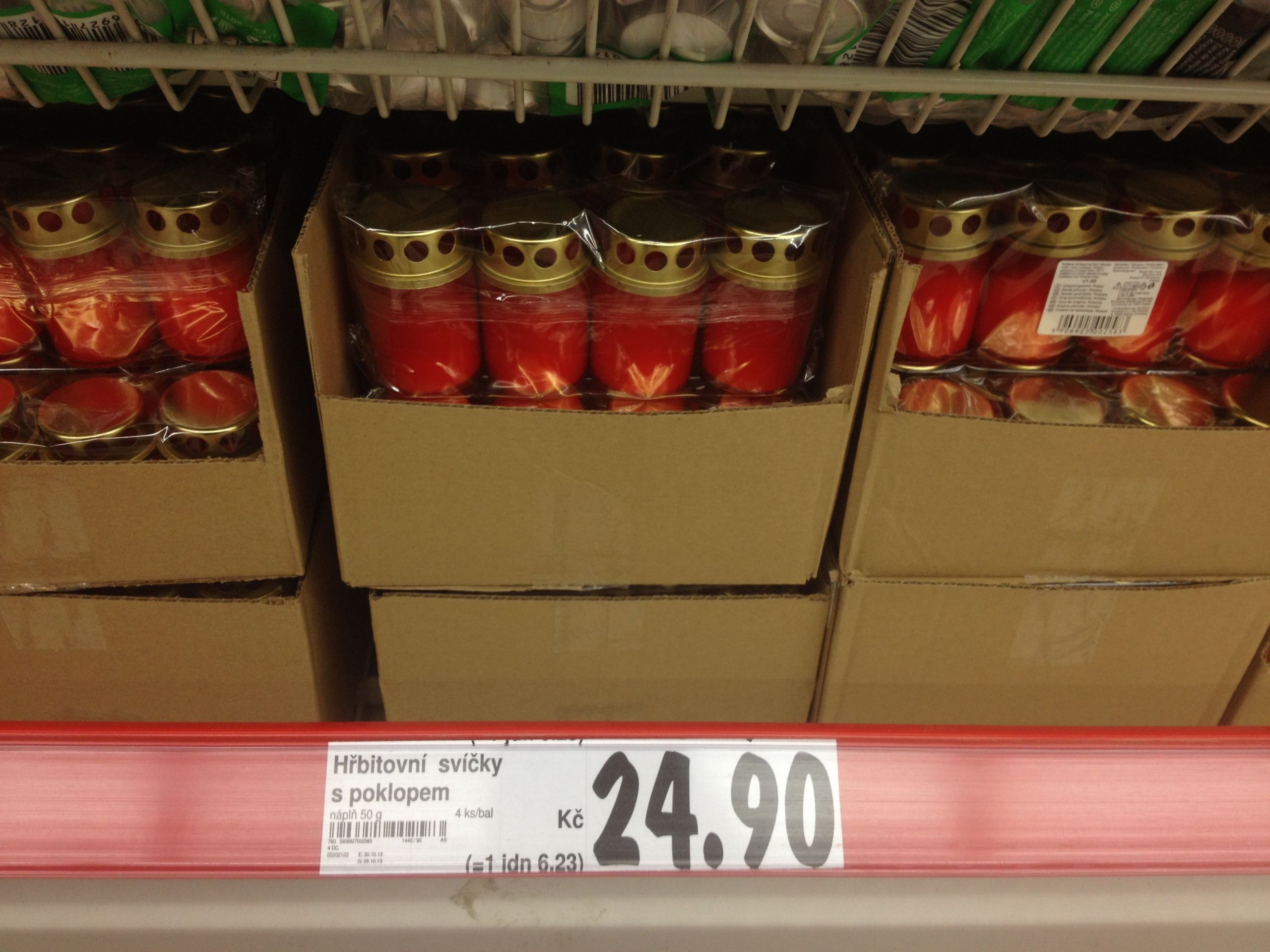 Malá svíčka s víčkem - Kaufland Praha Ďáblice - GALERIE: Přehled cen malých svíček s víčkem (3/11)