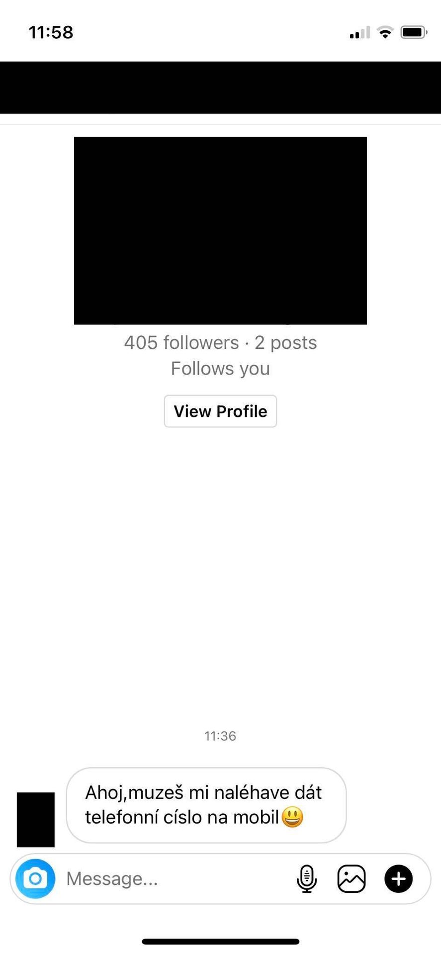 Podvod na Instagramu 2 - Podvod na Instagramu (2/2)