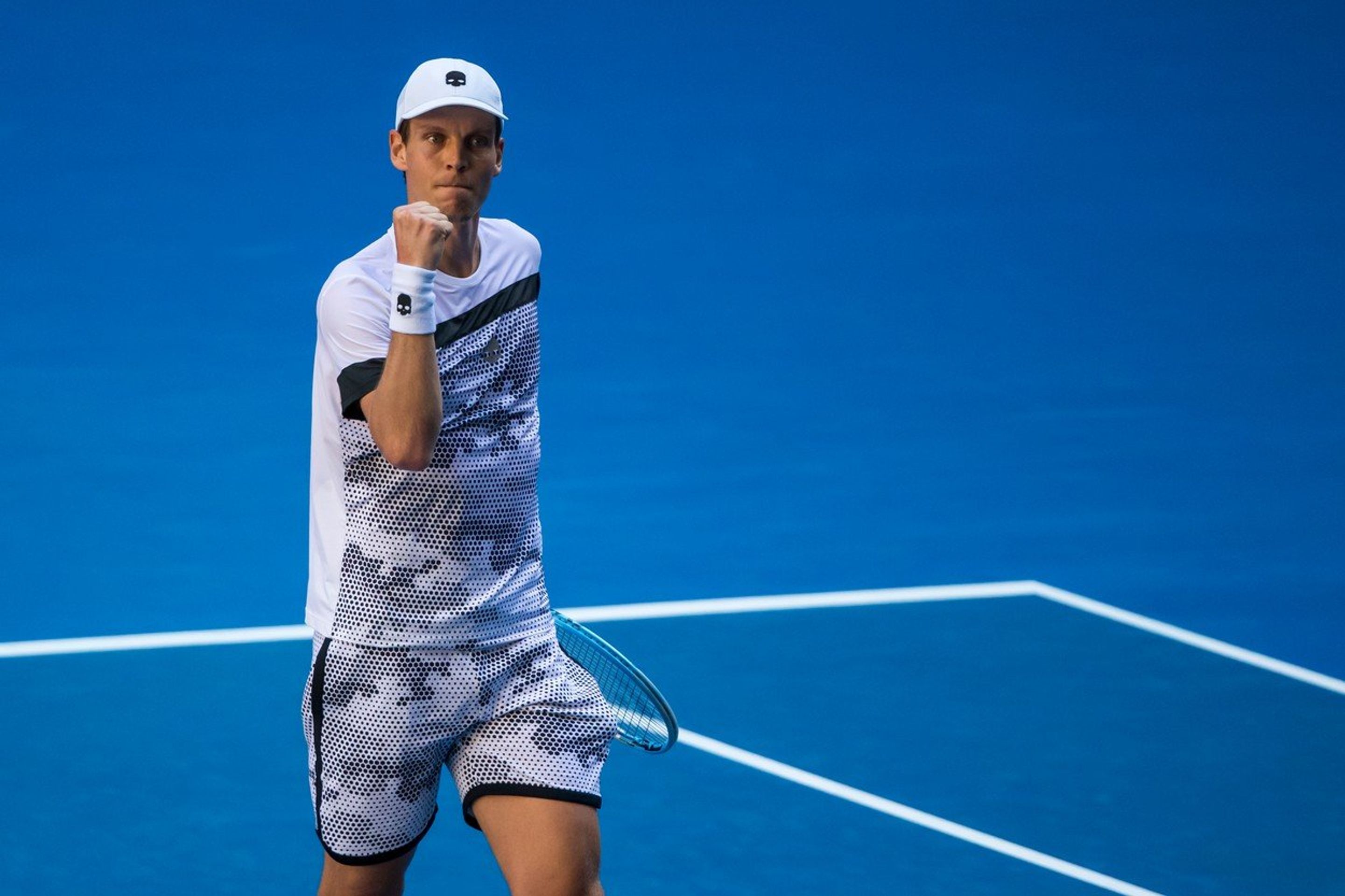 Tomáš Berdych - GALERIE: Tomáš Berdych a jeho tajemné lebky na oblečení (4/4)