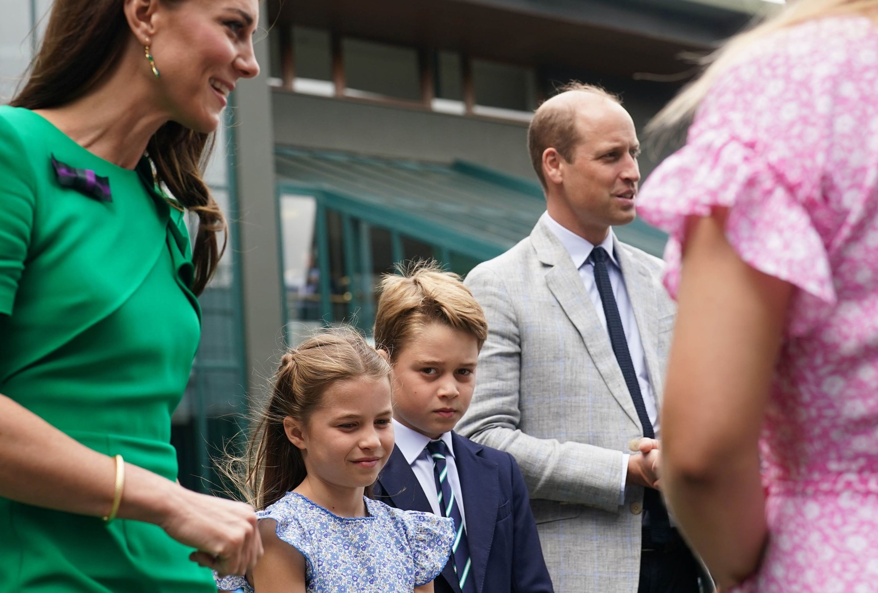 Princezna Charlotte a princ George - Princ William a princ George (9/15)