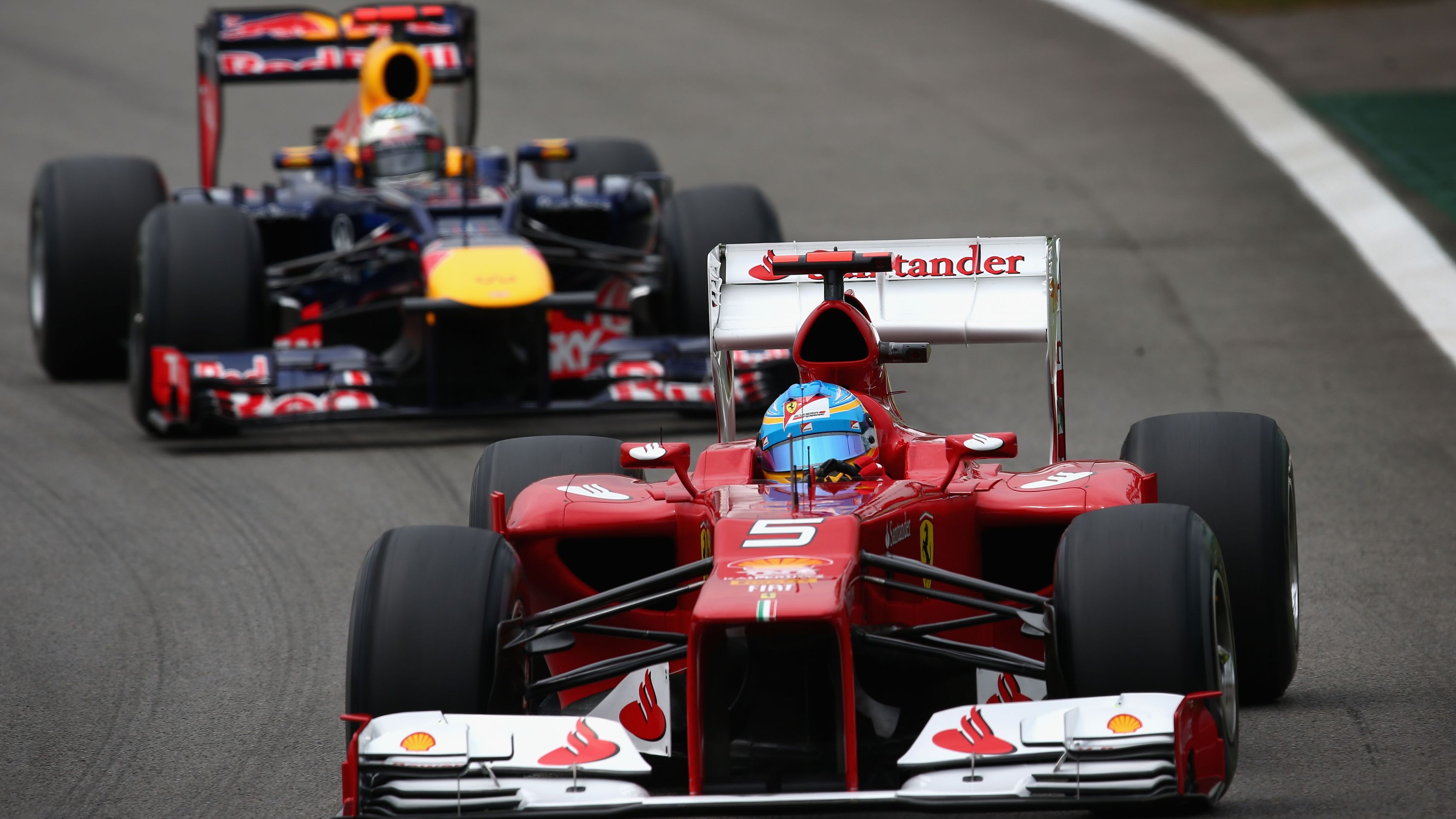 Alonso a Vettel v Brazílii - GALERIE: Fernando Alonso a Sebastian Vettel (2/13)