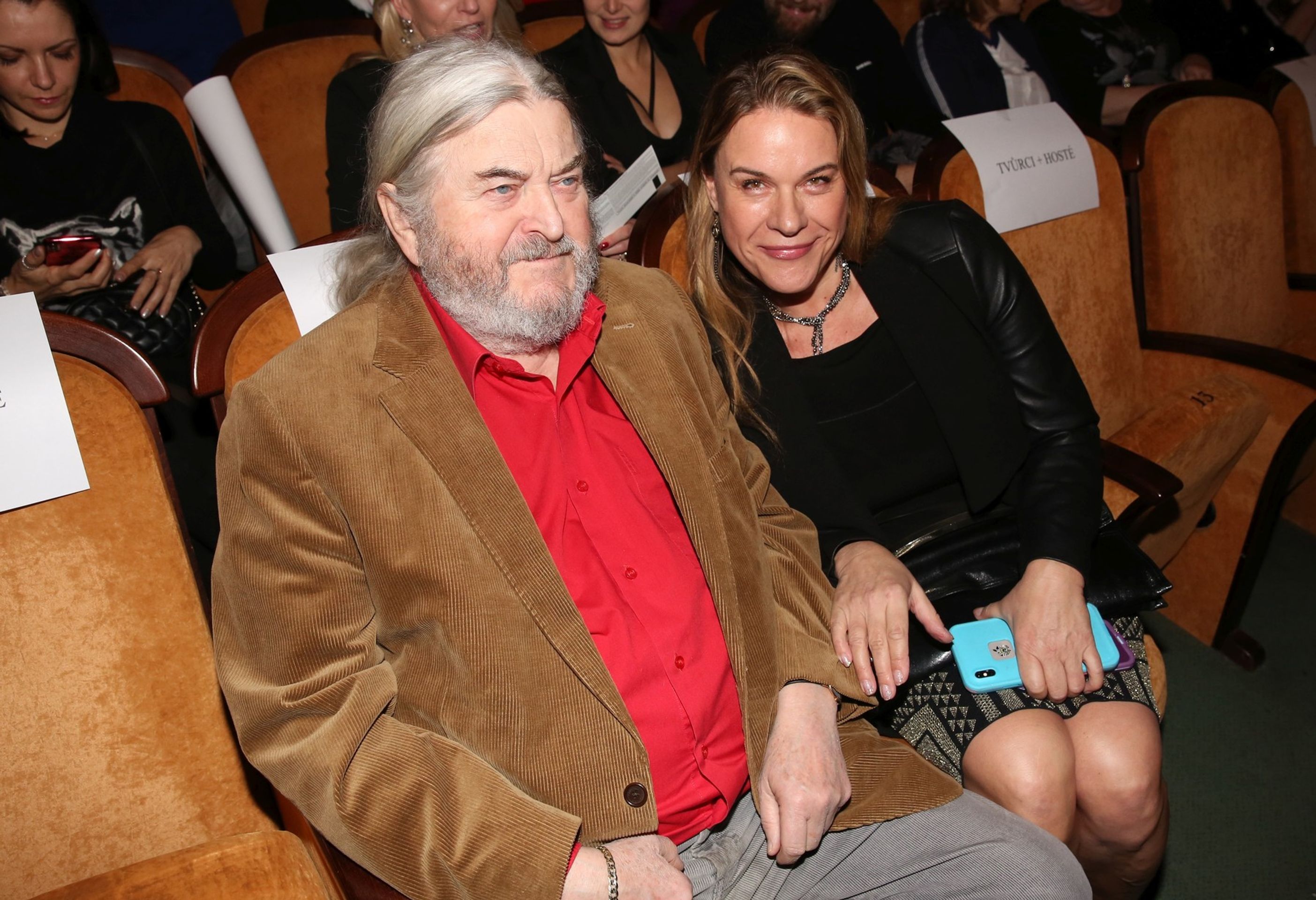 František Ringo Čech na premiéře filmu Šťastná léta 15. 1. 2020 ...