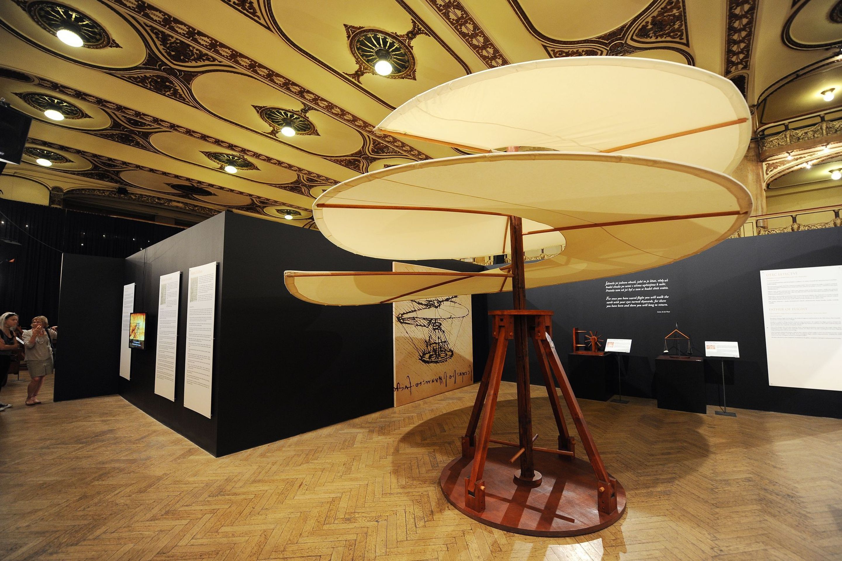 Výstava Da Vinci Inventions - 2 - GALERIE: Výstava Da Vinci Inventions (1/20)
