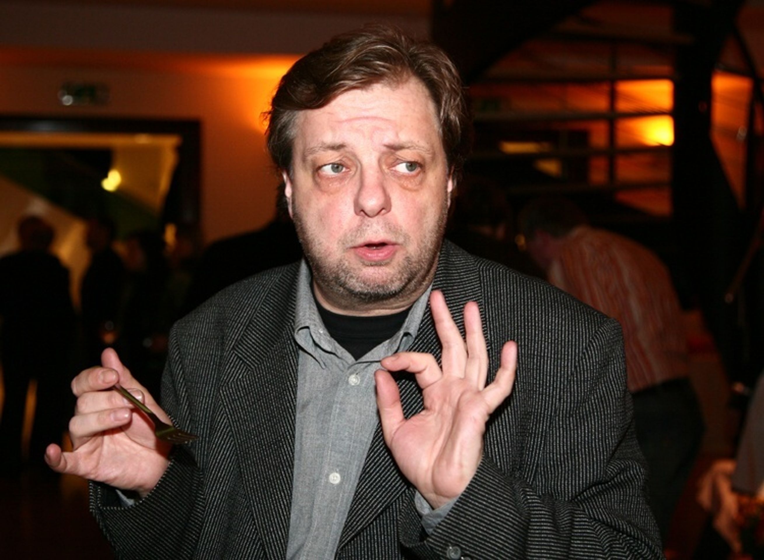 Milan Šteindler na večírku k filmu Obsluhoval jsem anglického krále - Co "Králi" odpovídají slavní, diváci a festivaly - fotogalerie (8/15)