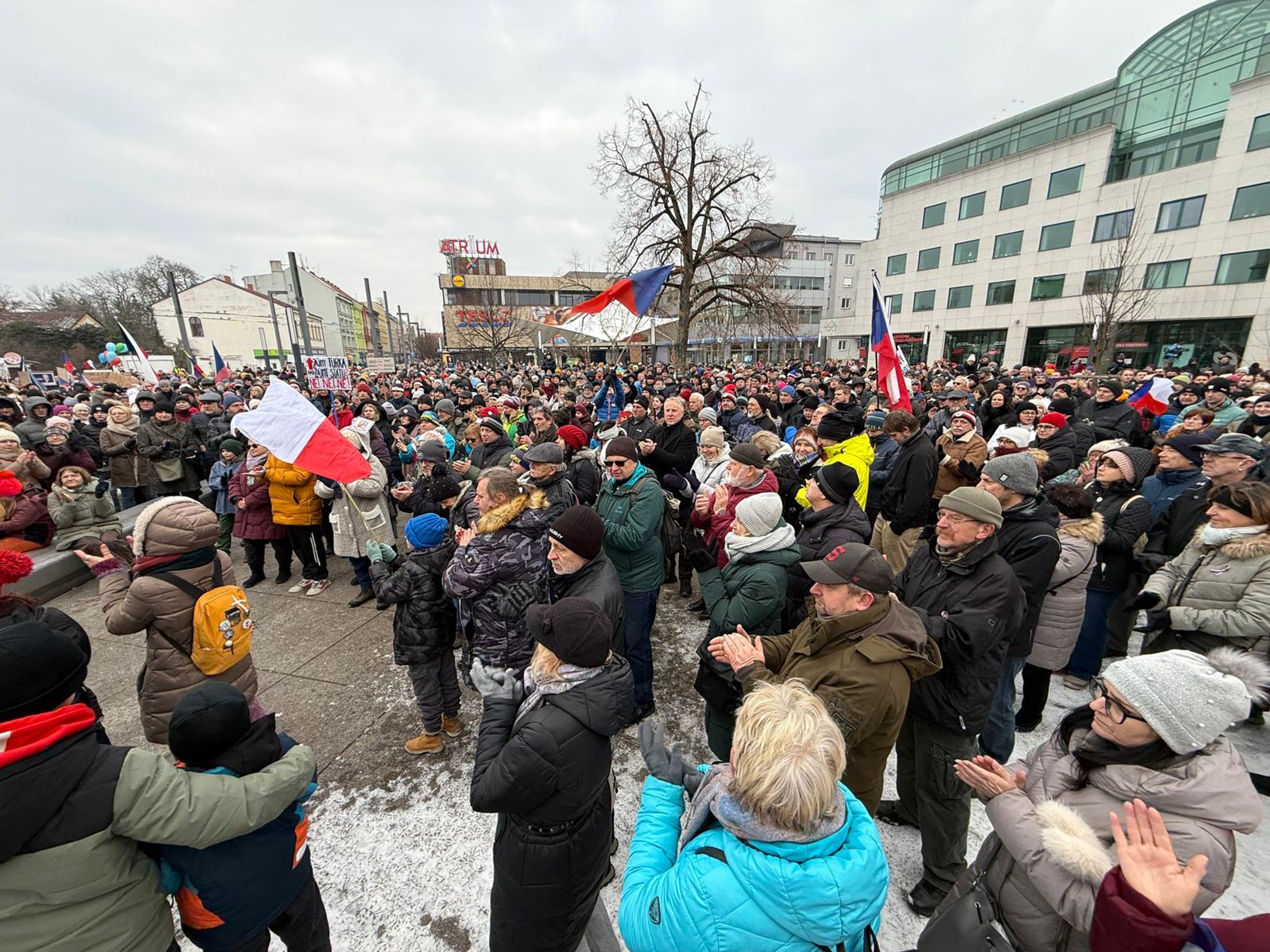 Demonstrace - Milion chvilek – 1. 2. 2026 (3/5)