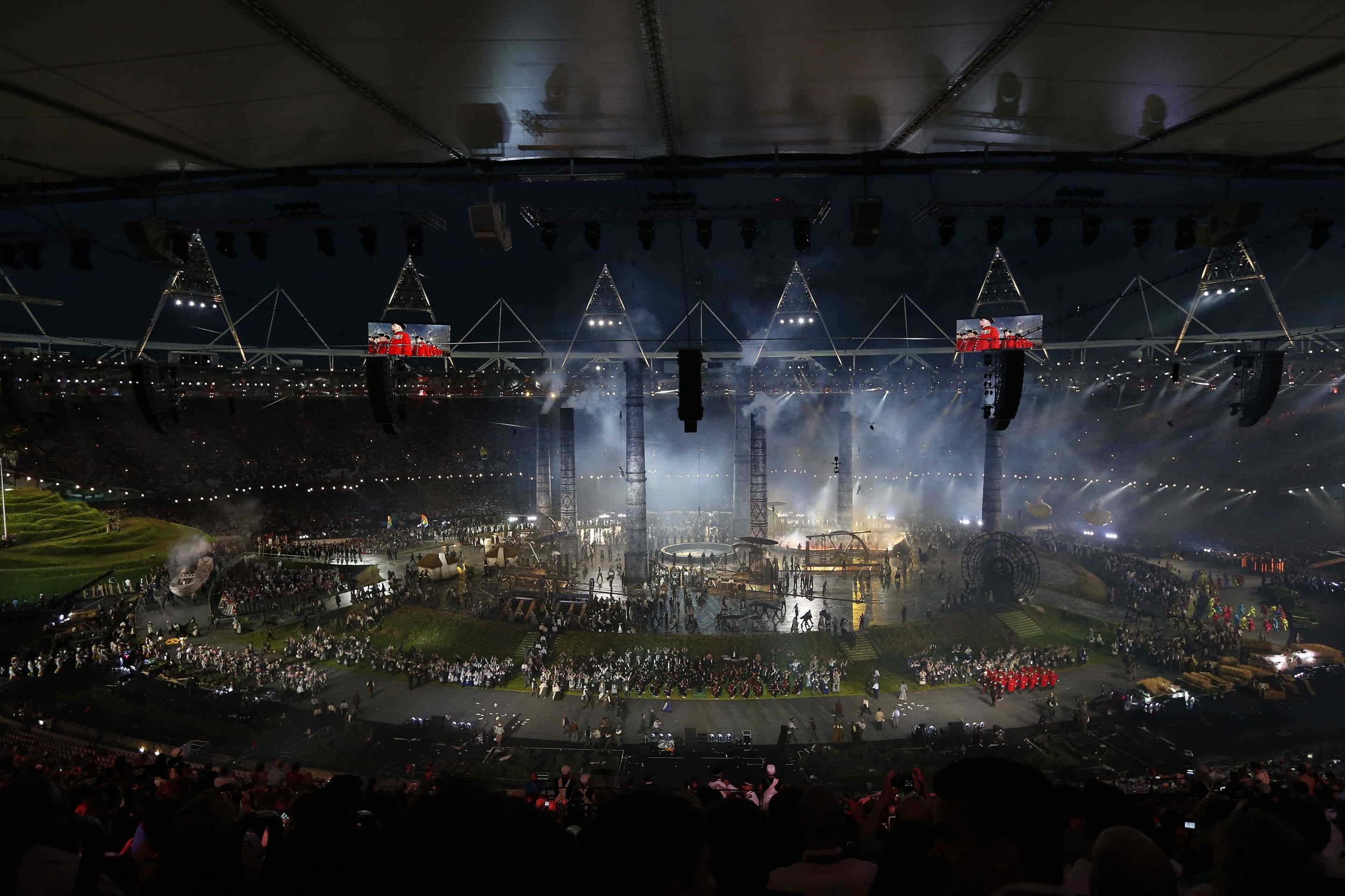Slavnostní zahájení XX. letních olympijských her v Londýně - 4 - Slavnostní zahájení olympijských her (35/42)