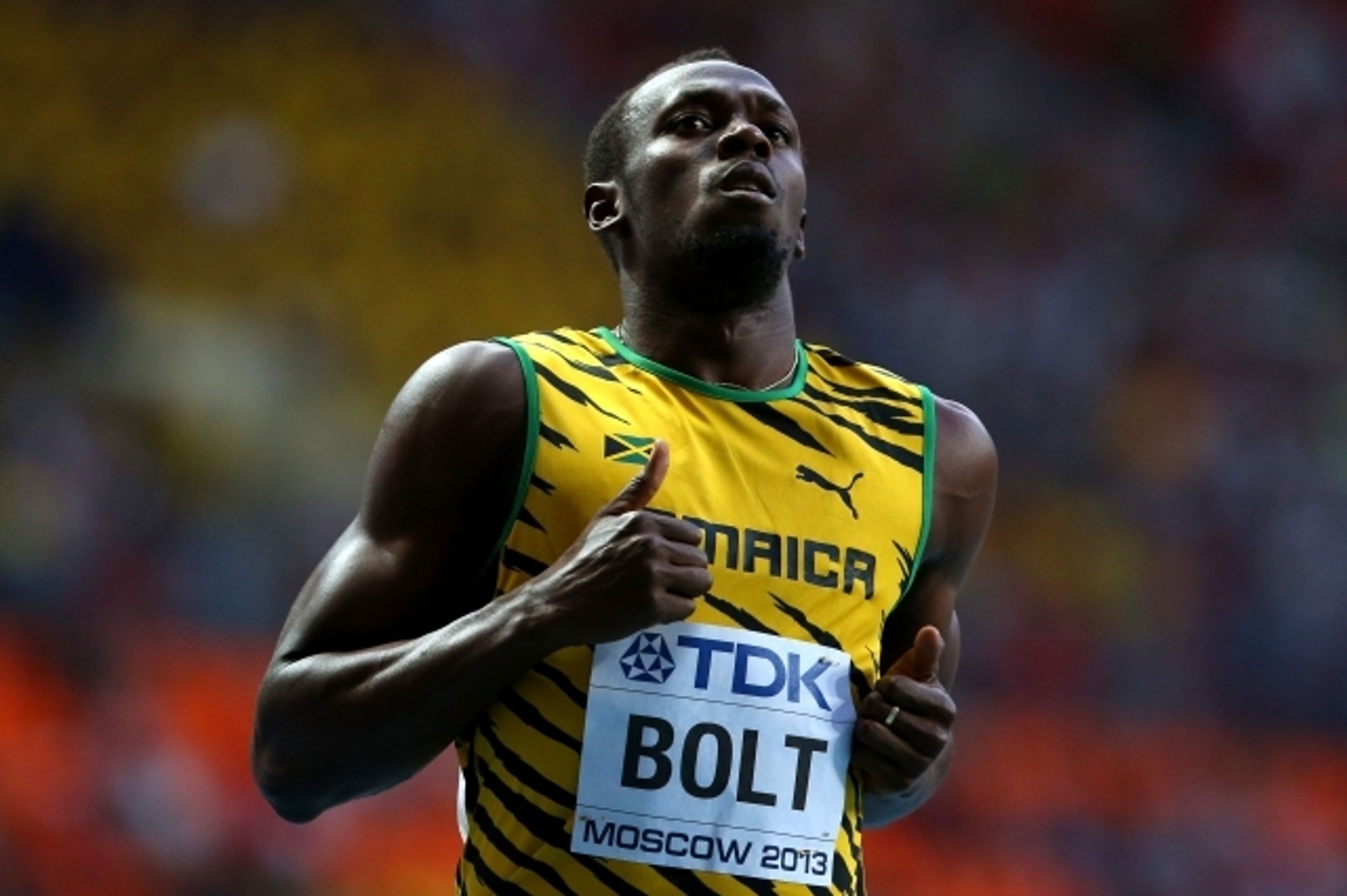 Usain Bolt jako loutka - 4 - GALERIE: Usain Bolt se na MS představil jako loutka (9/11)
