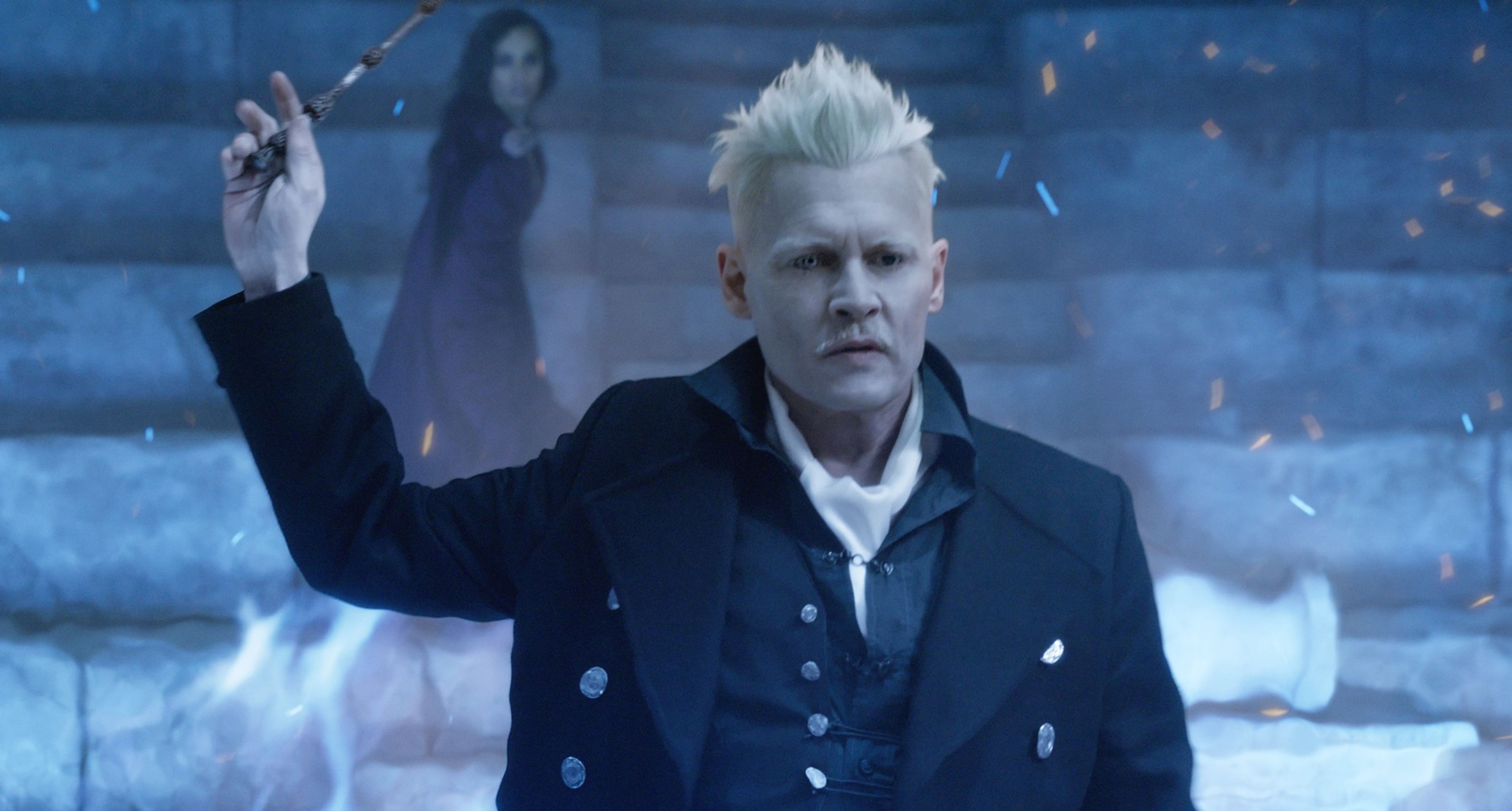 Johnny Depp, 2018 Fantastická zvířata: Grindelwaldovy zločiny - Johnny Depp (10/14)