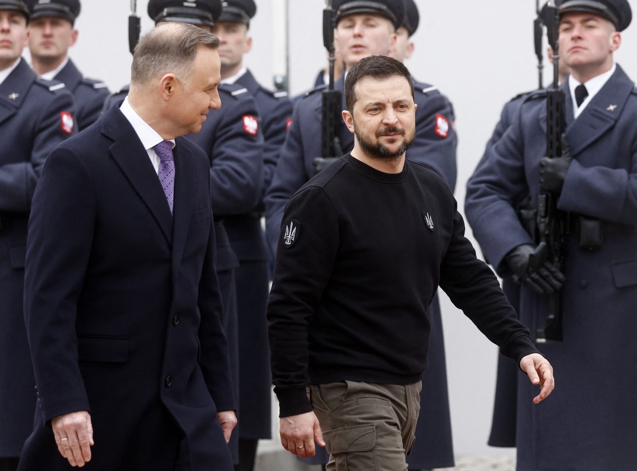 Volodymyr Zelenskyj v Polsku - Volodymyr Zelenskyj navštívil Polsko (2/4)
