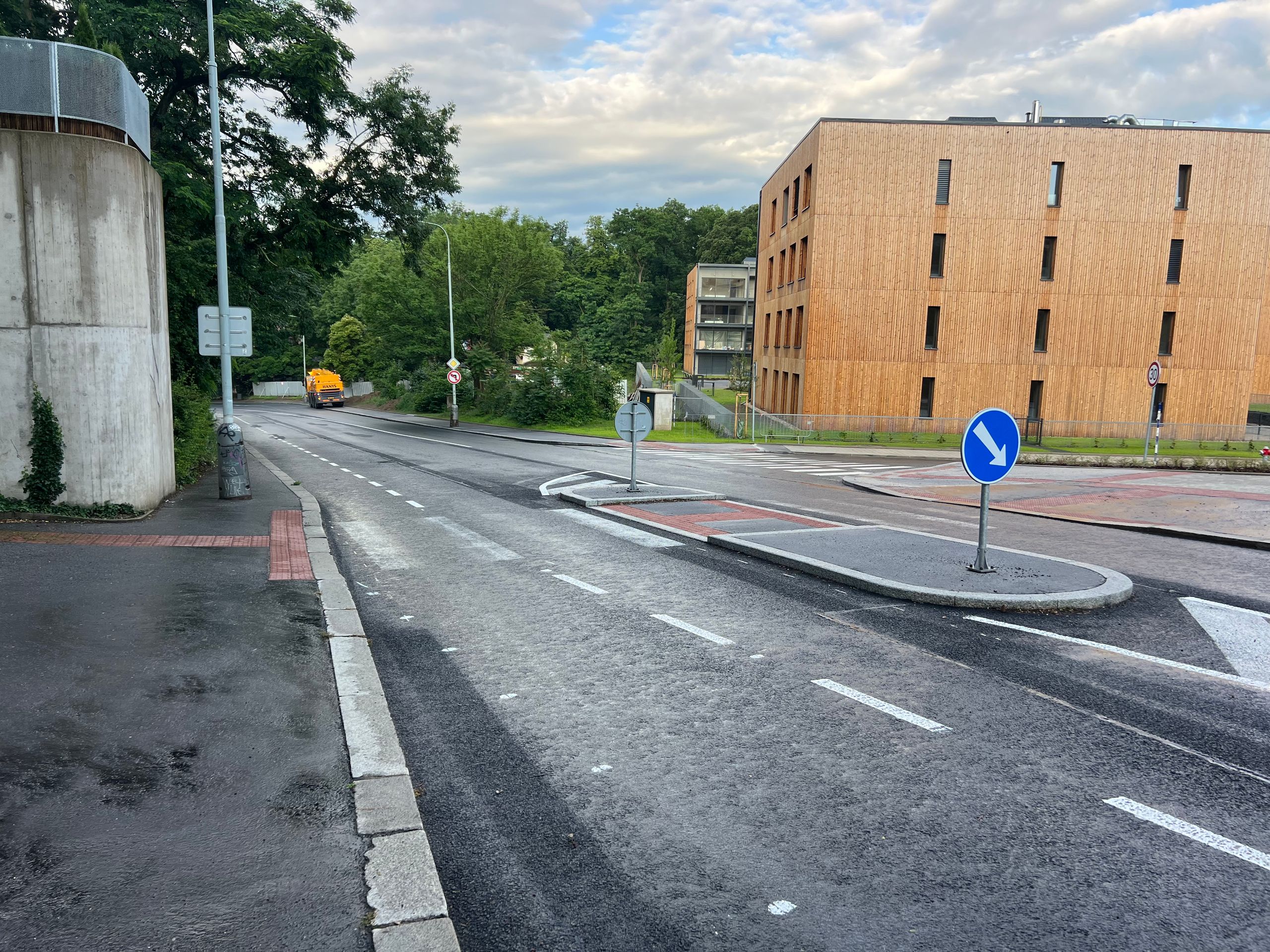Aktuální stav ulice Podbělohorská - Aktuální stav ulice Podbělohorská (1/10)
