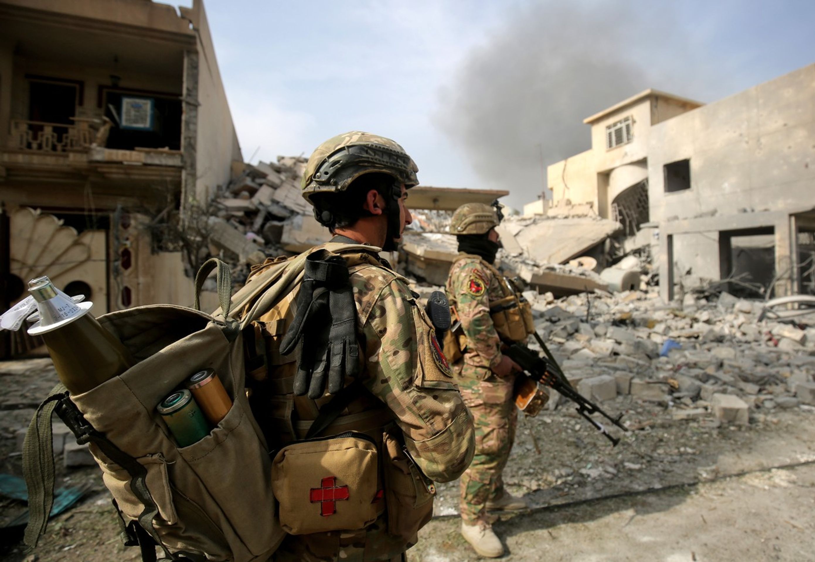 Irácká armáda pokračuje v osvobozování Mosulu - GALERIE: Boj o Mosul pokračuje (4/5)