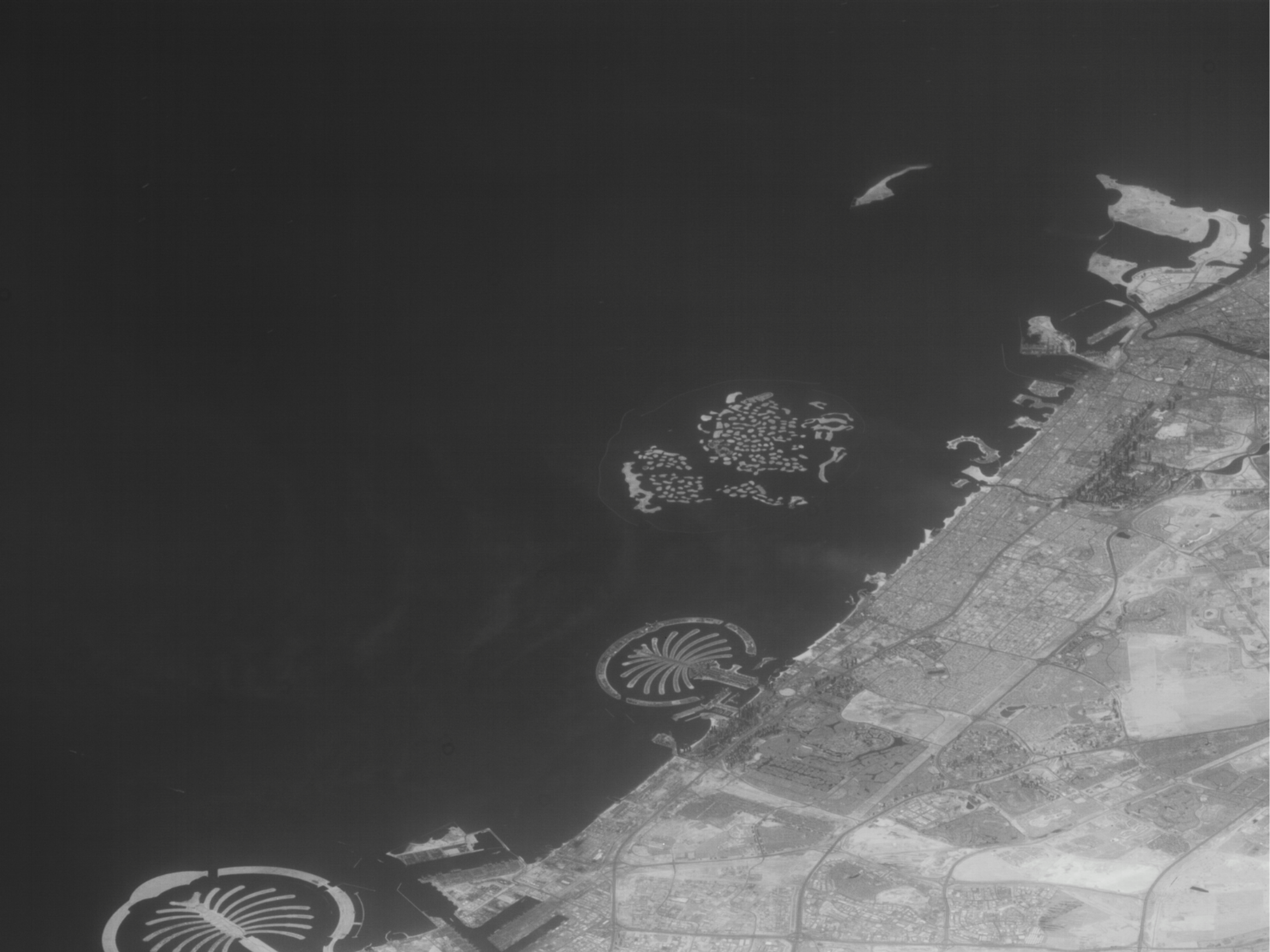 Snímek Dubaje ze satelitu SATurnin-1 - Snímky ze satelitu SATurnin-1 (2/4)