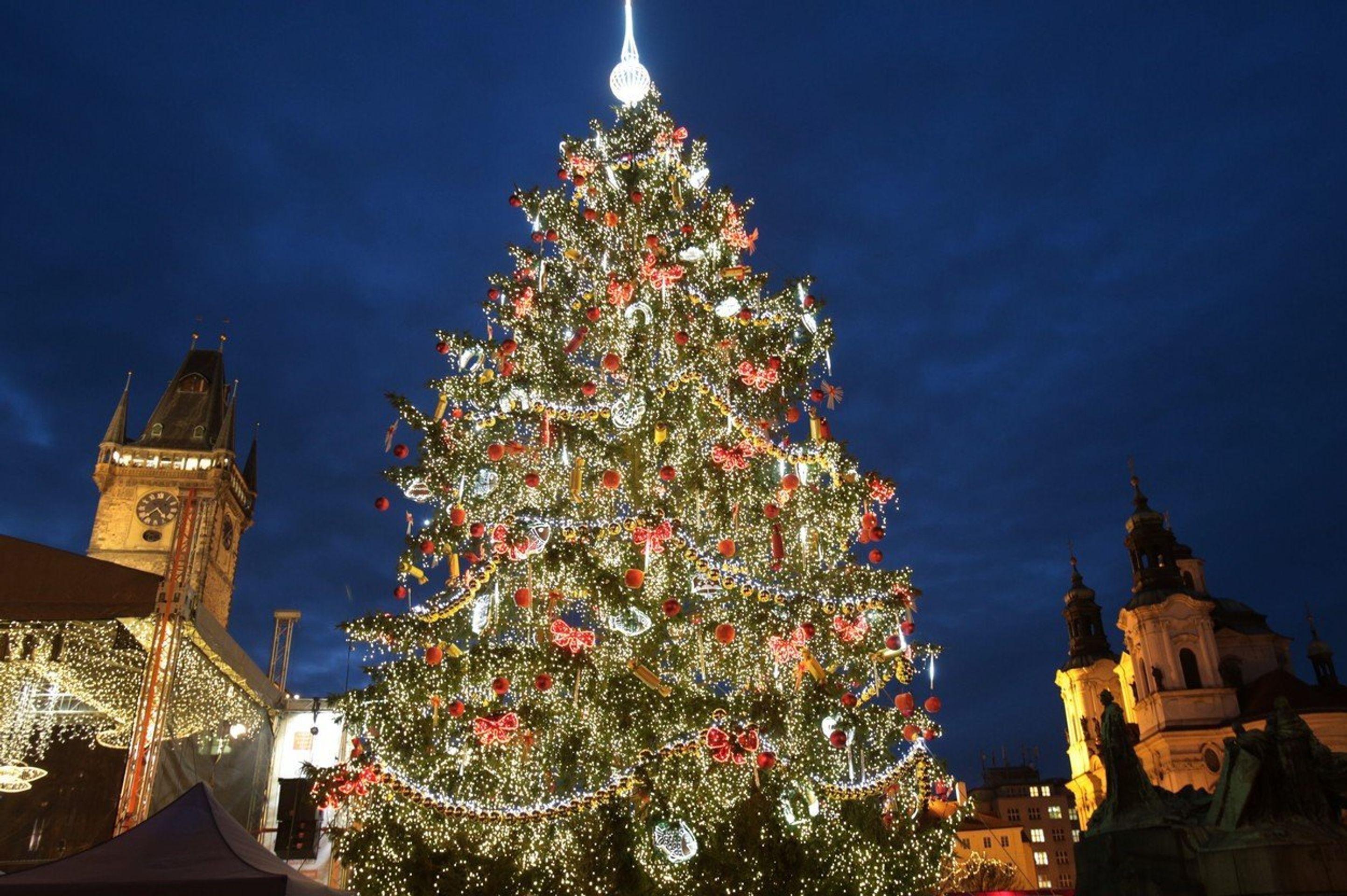 Vánoční strom na Staroměstském náměstí - 2012 - GALERIE: Vánoční stromy na Staroměstském náměstí (6/11)